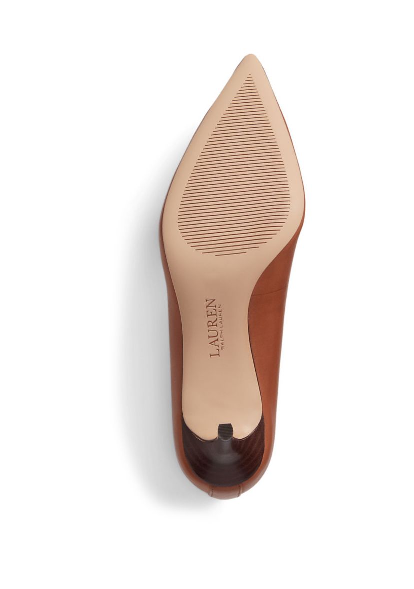 Lanette Glen Plaid Haircalf Pumps
