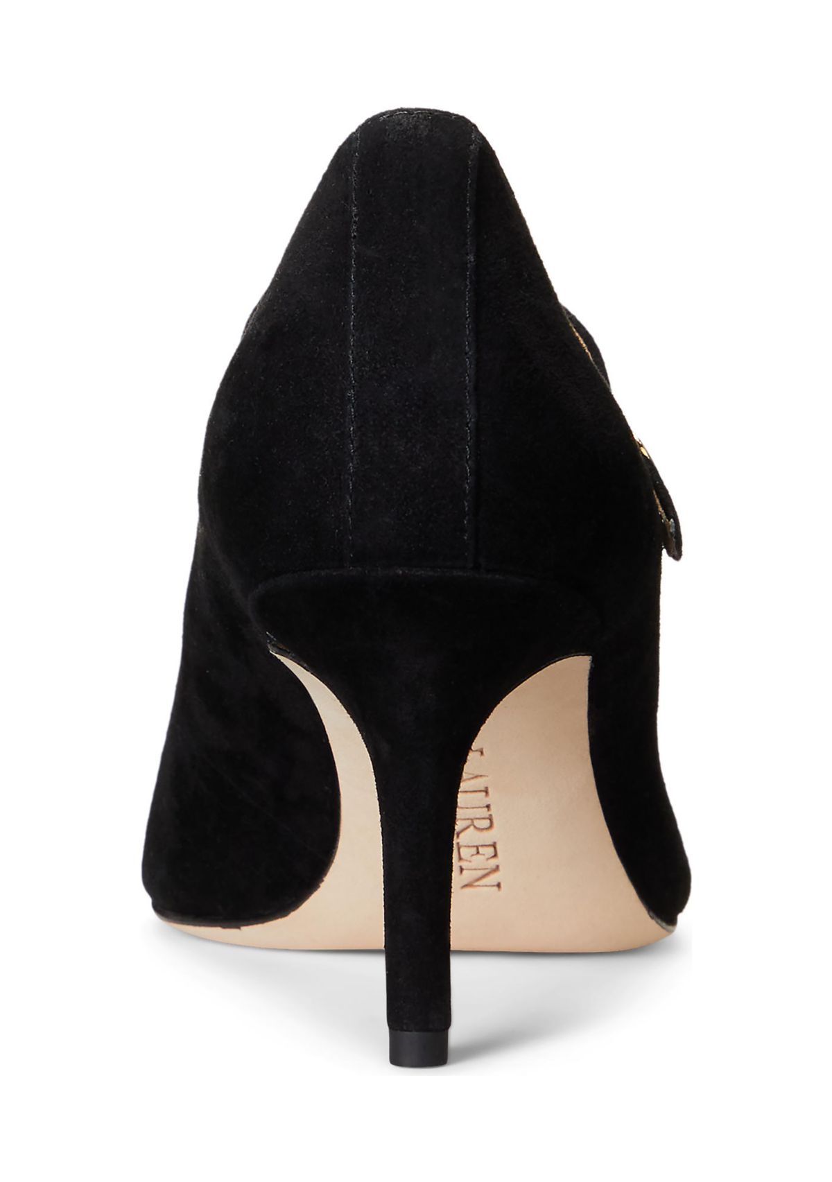 Lanette Suede Mary Jane Pumps