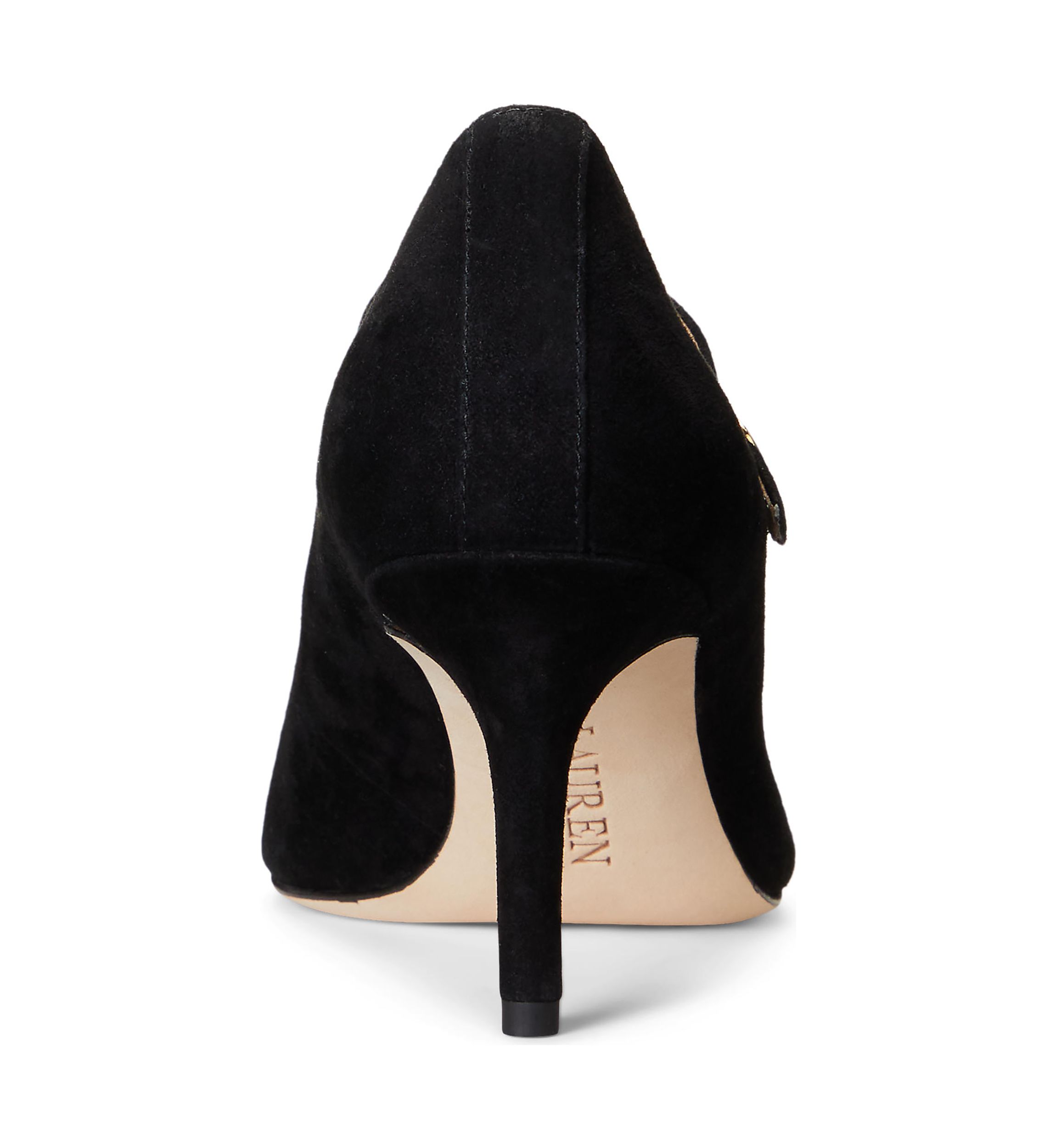 Lanette Suede Mary Jane Pumps