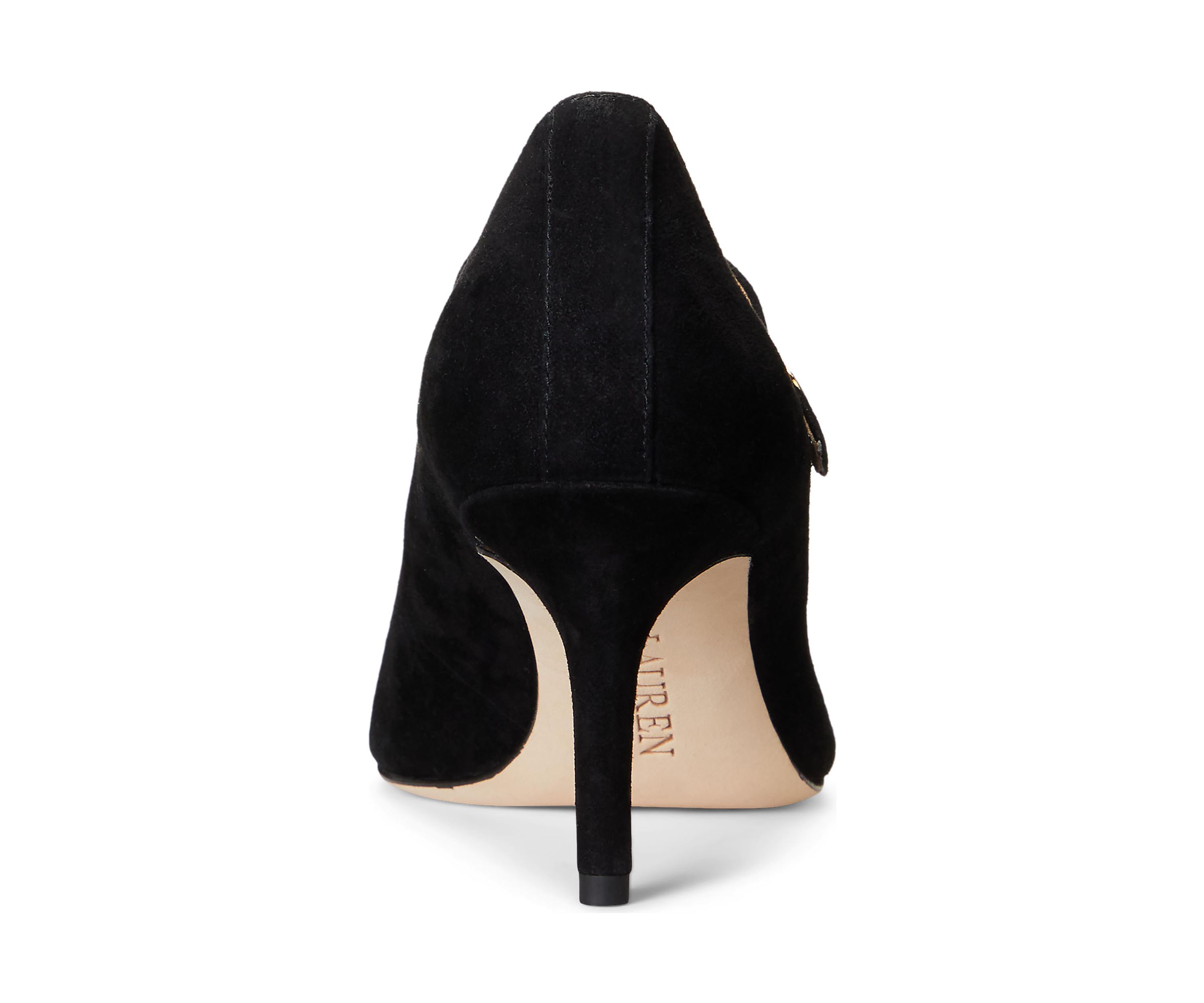 Lanette Suede Mary Jane Pumps