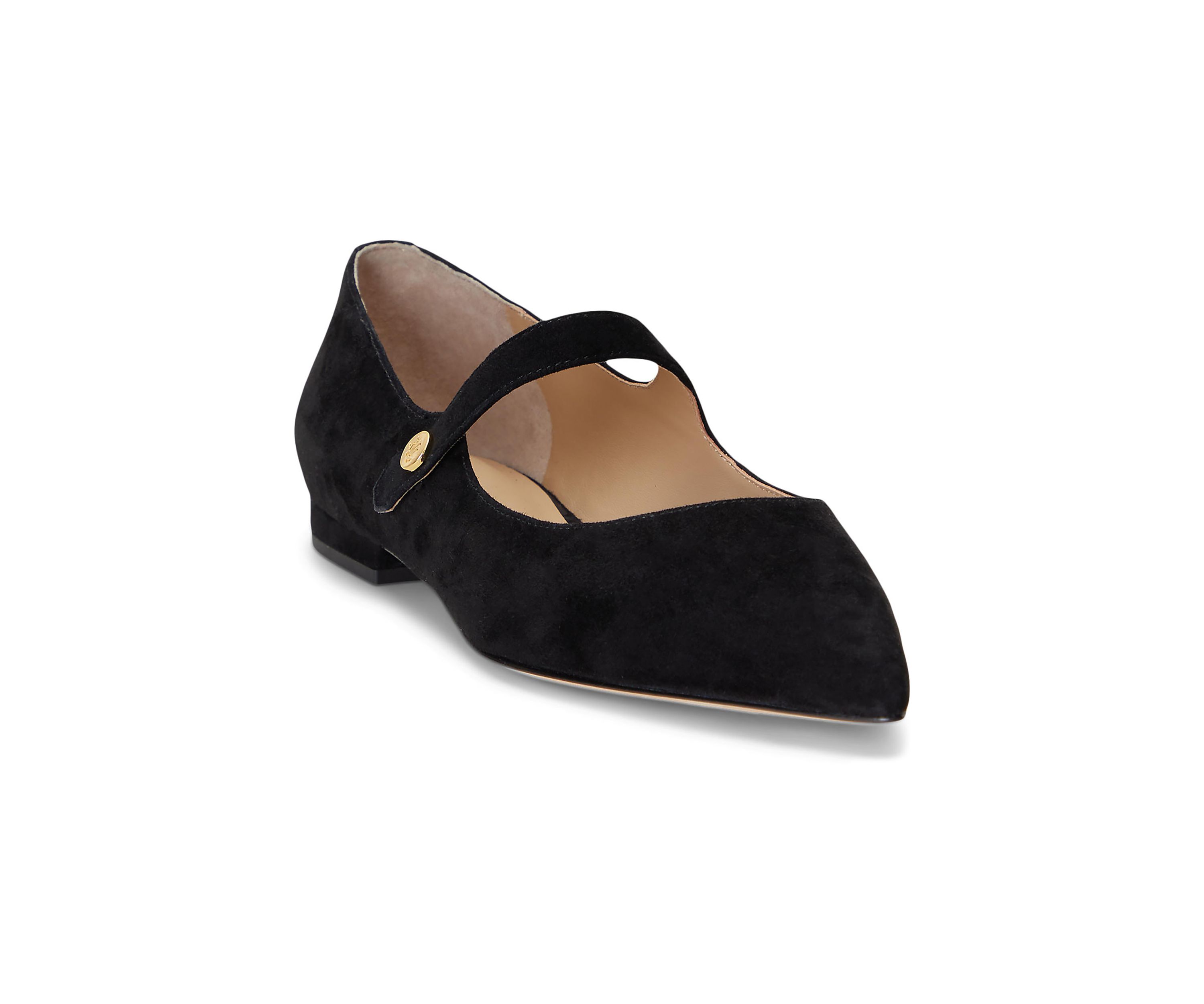 Londyn Suede Mary Jane Flats