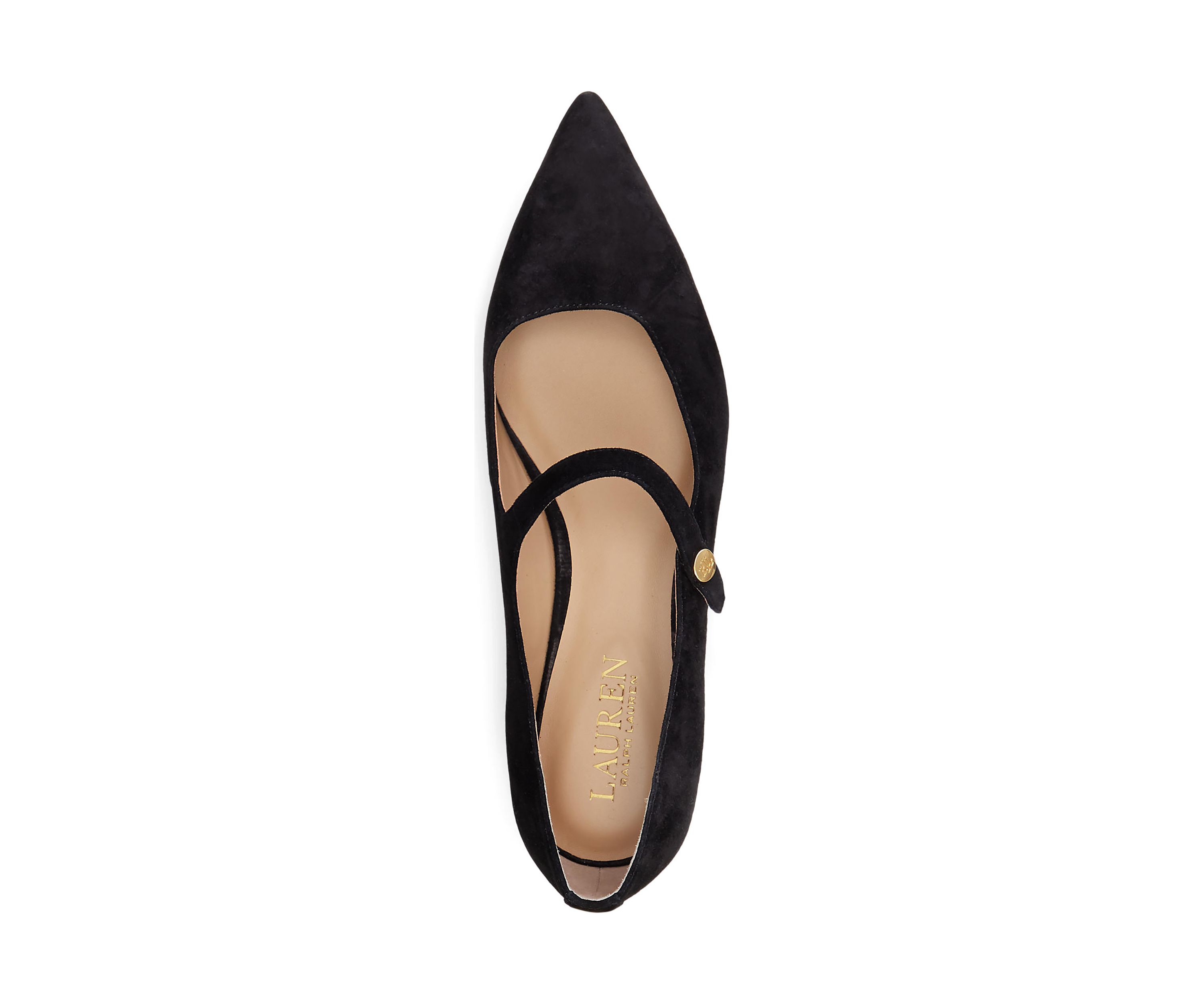 Londyn Suede Mary Jane Flats