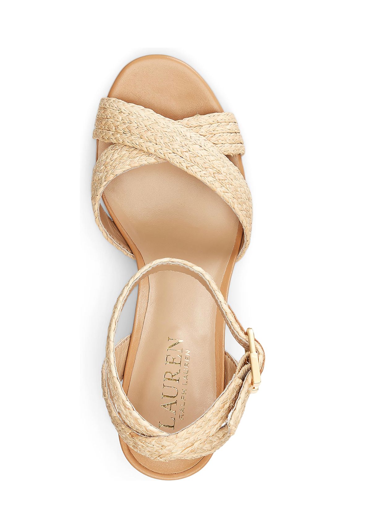 Sasha Raffia Platform Sandals