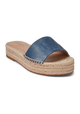 Lauren Ralph Lauren Leona Nappa Leather Espadrilles | belk