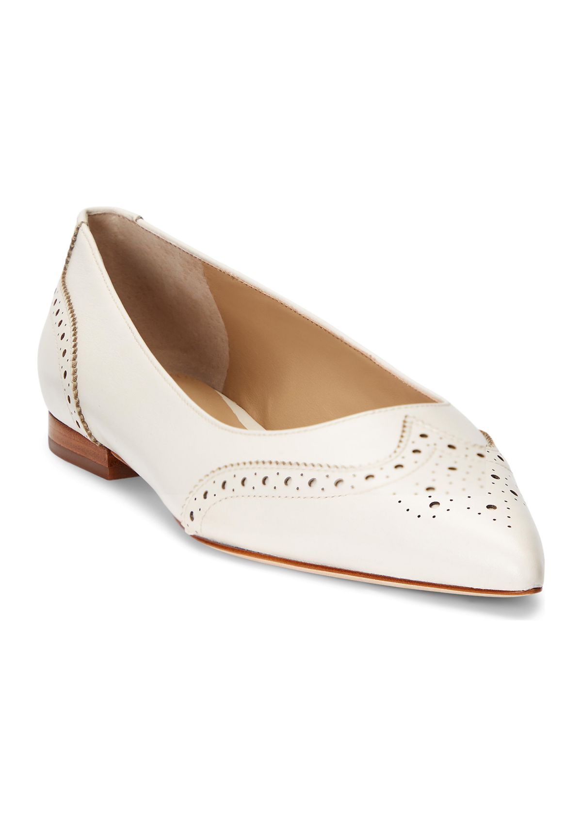 Loraine Nappa Leather Ballet Flats