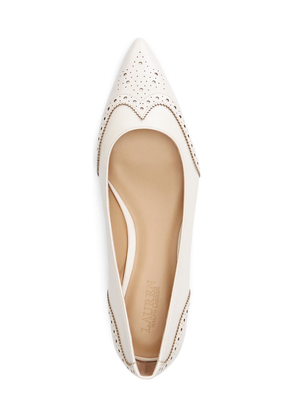 Loraine Nappa Leather Ballet Flats