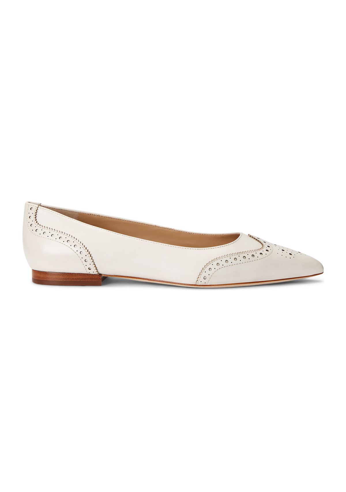 Loraine Nappa Leather Ballet Flats