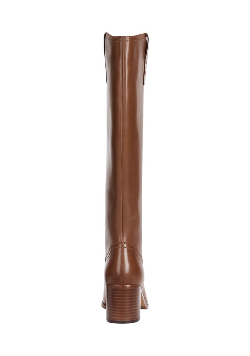 Carla Burnished Leather Tall Boots 
