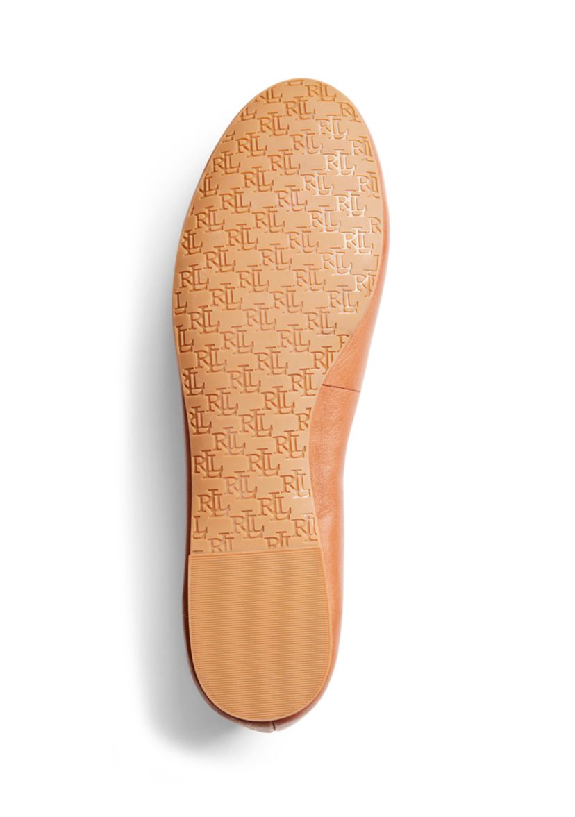 Jayna Metallic Lizard Embossed Flats