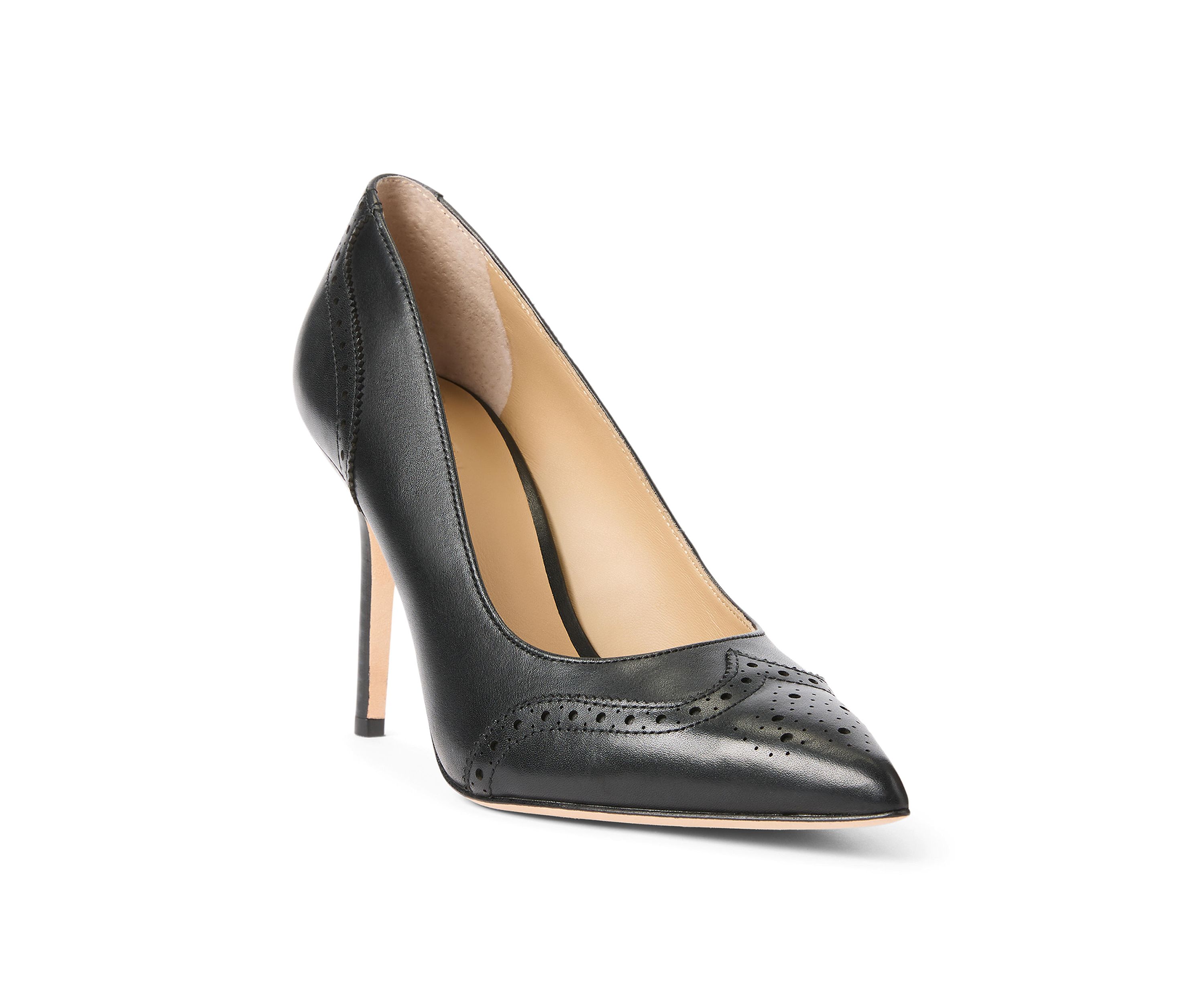 Lynden Burnished Leather Pumps