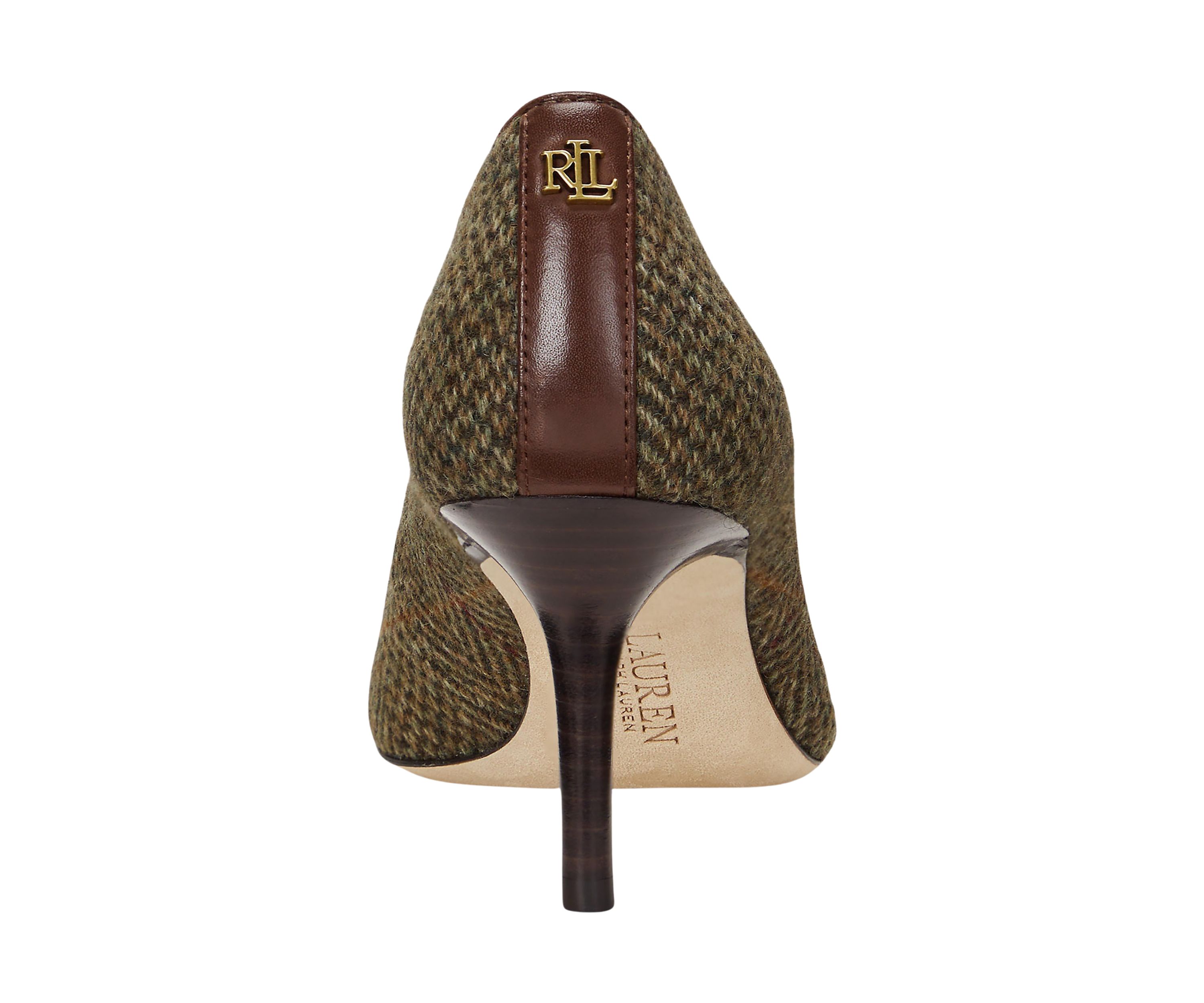Lanette Herringbone Tweed Pumps