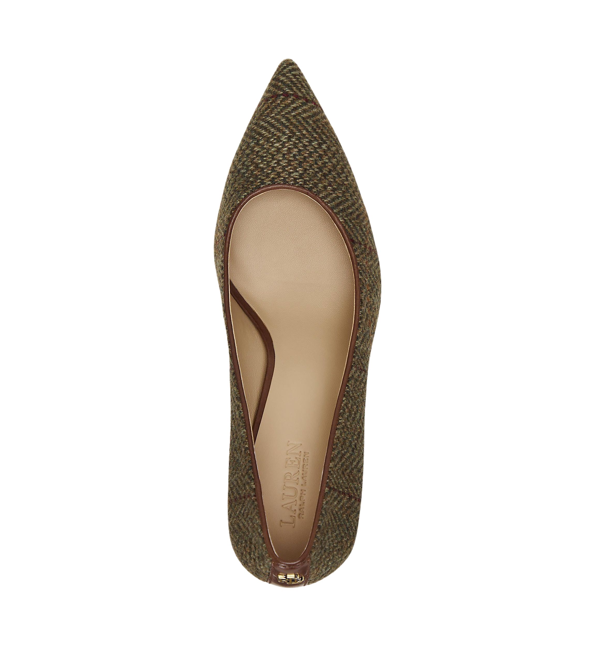 Lanette Herringbone Tweed Pumps