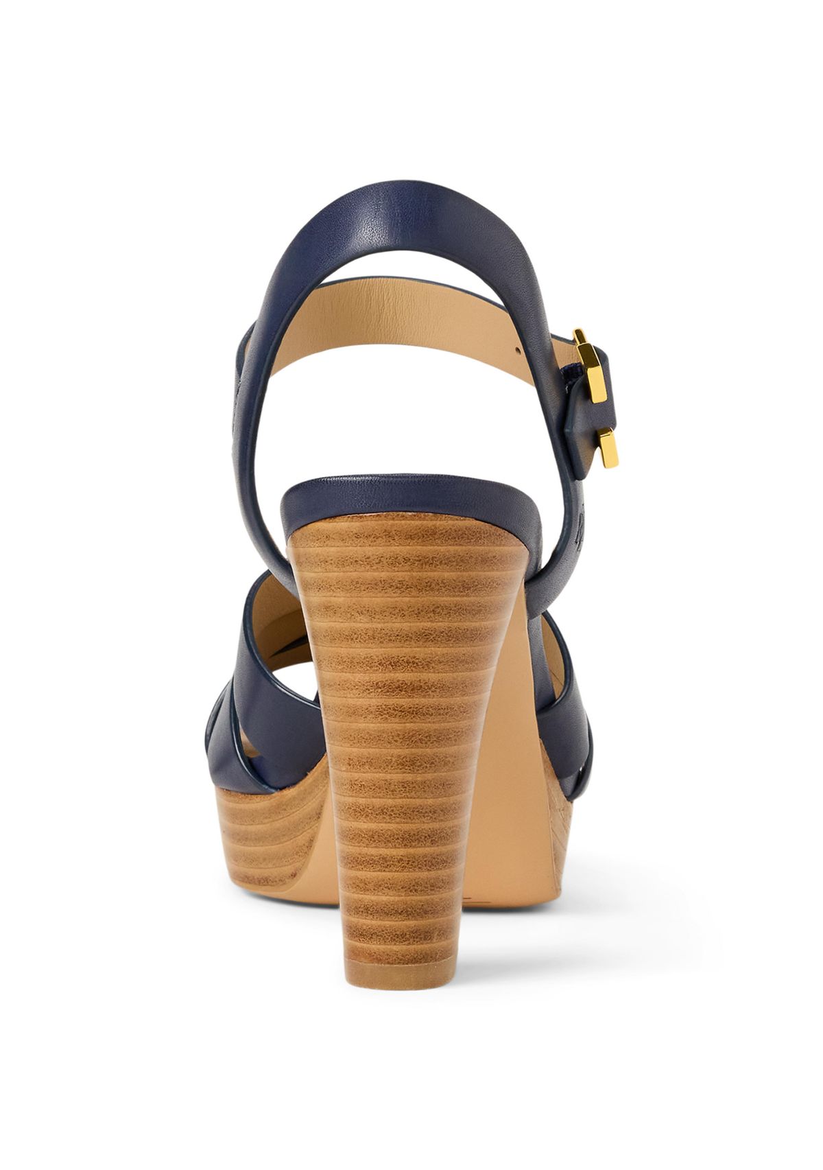 Soffia Burnished Leather Sandals