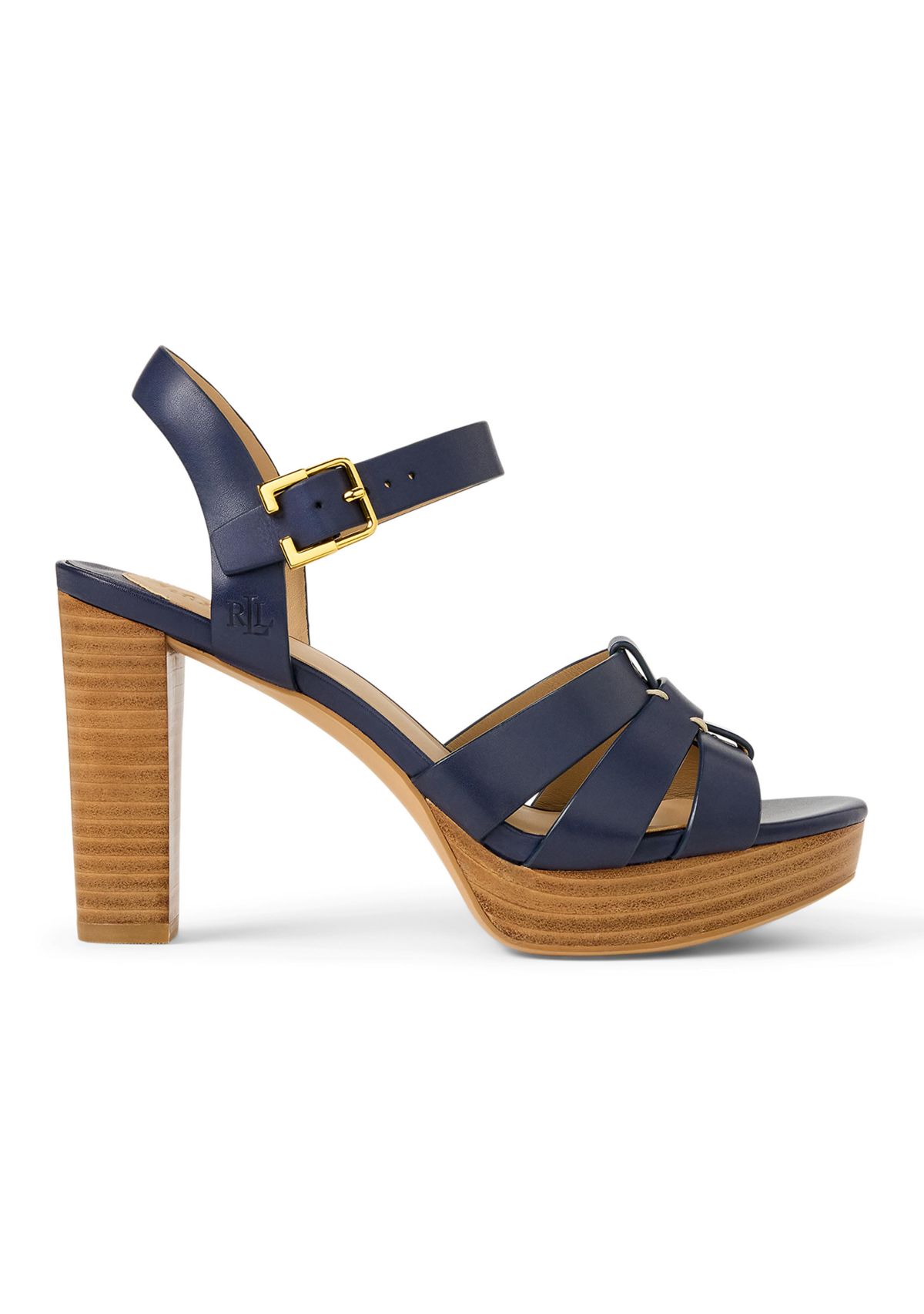 Soffia Burnished Leather Sandals