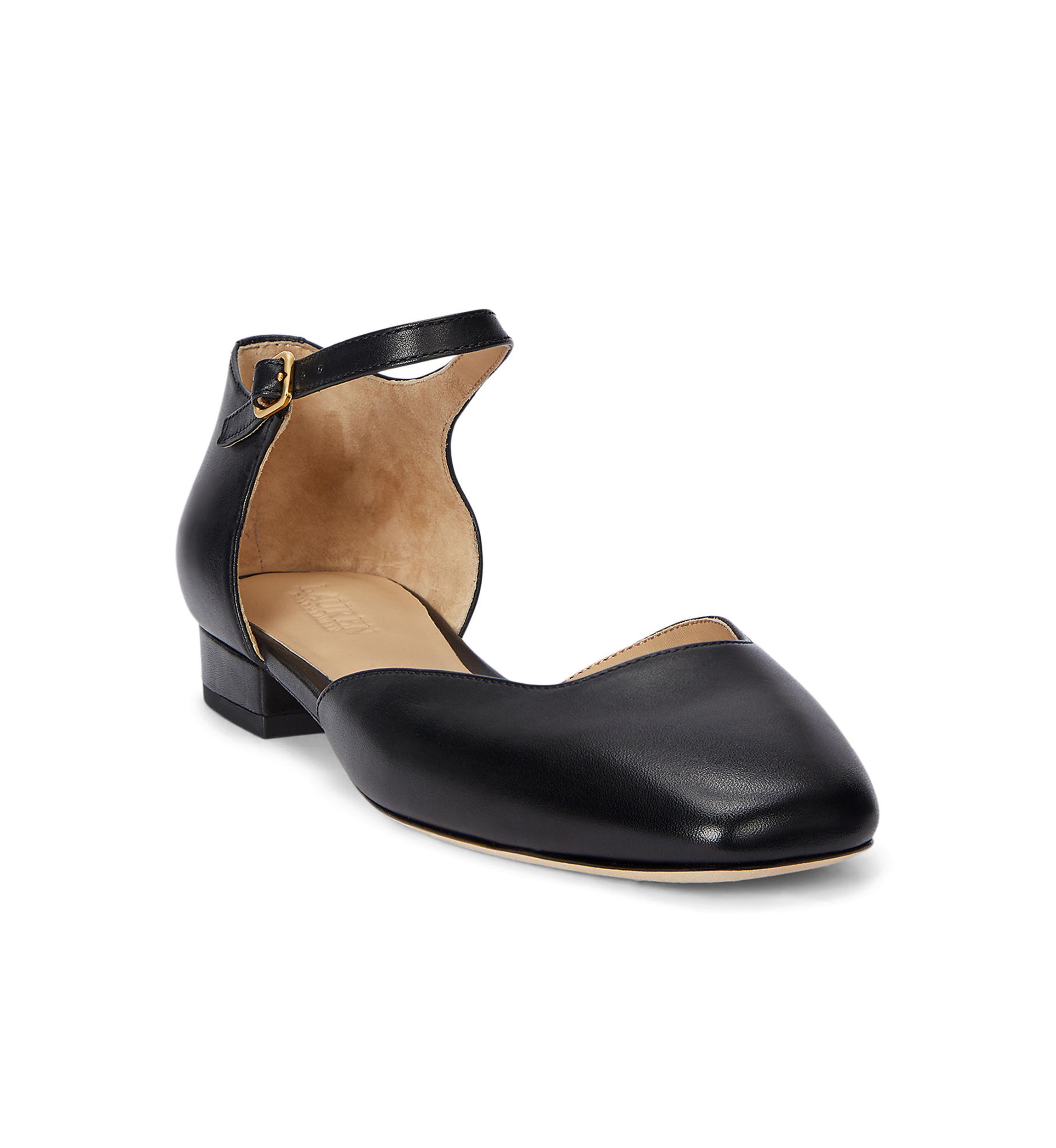 Emellie Calfskin Mary Jane Flats