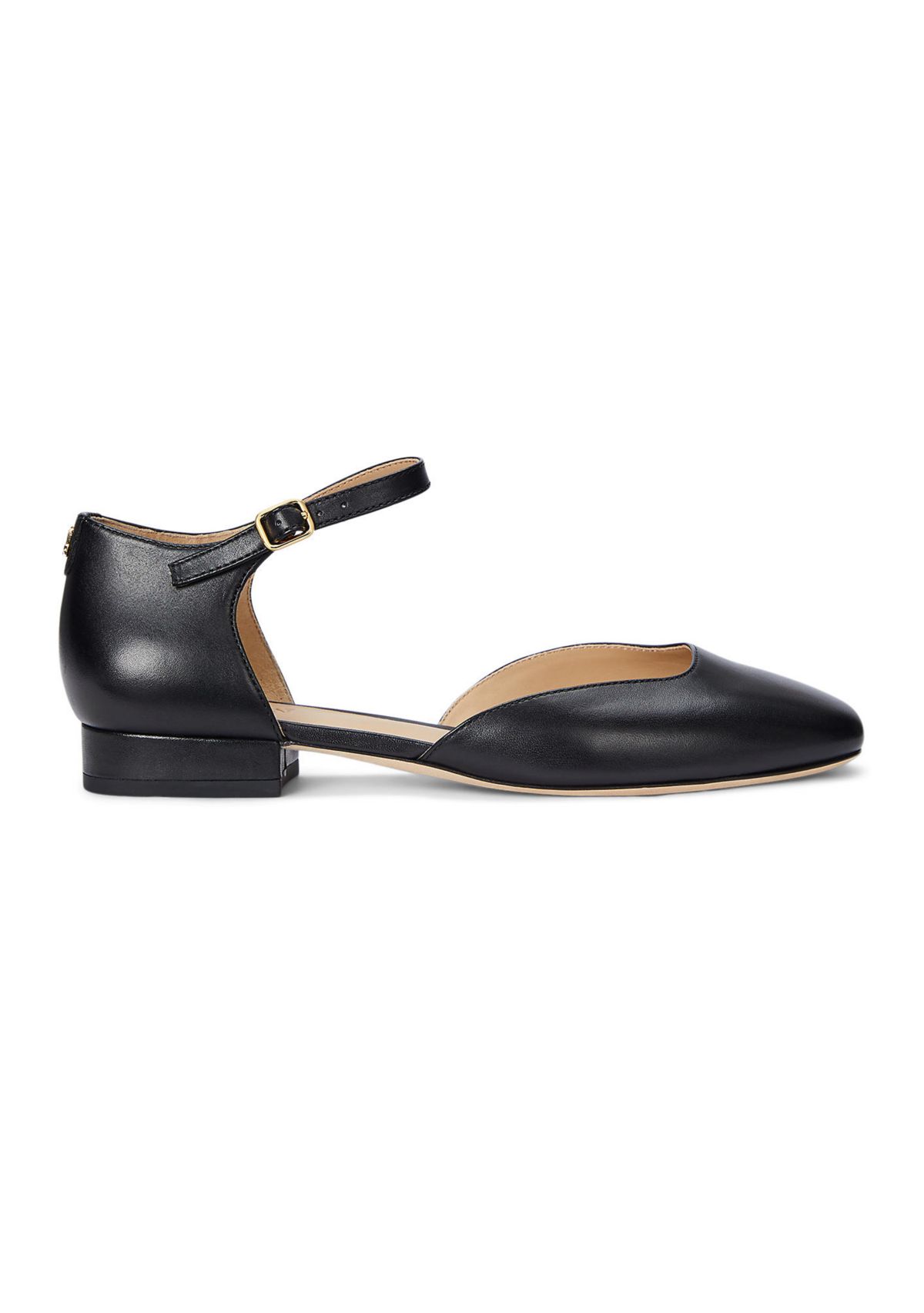 Emellie Calfskin Mary Jane Flats