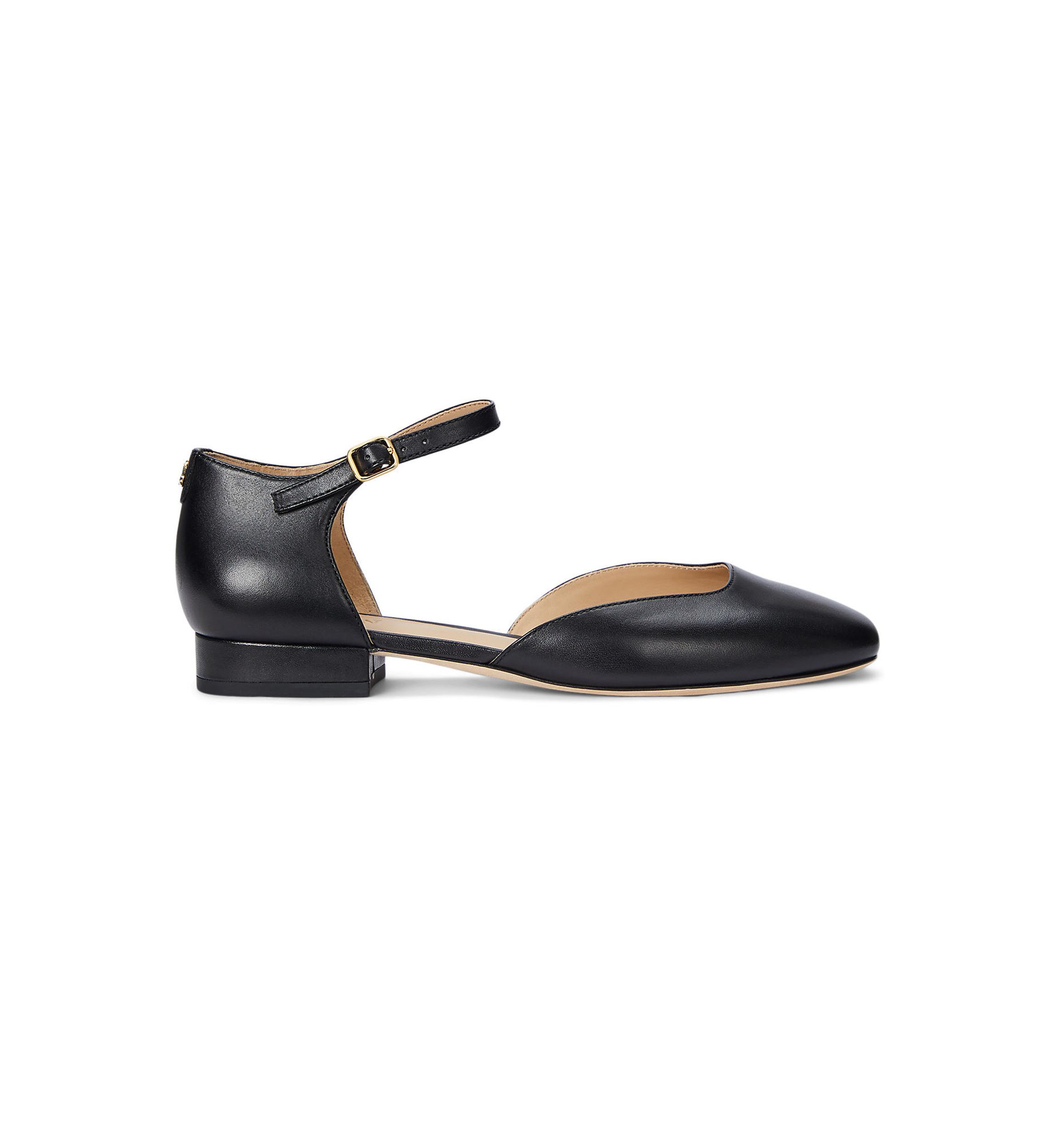 Emellie Calfskin Mary Jane Flats
