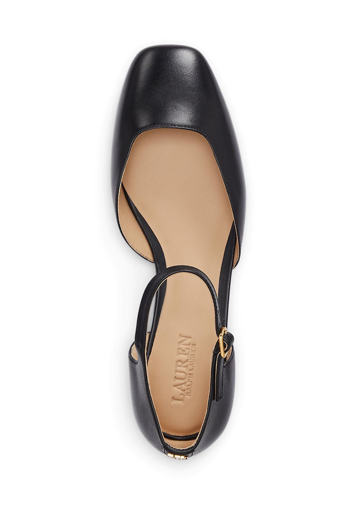 Emellie Calfskin Mary Jane Flats