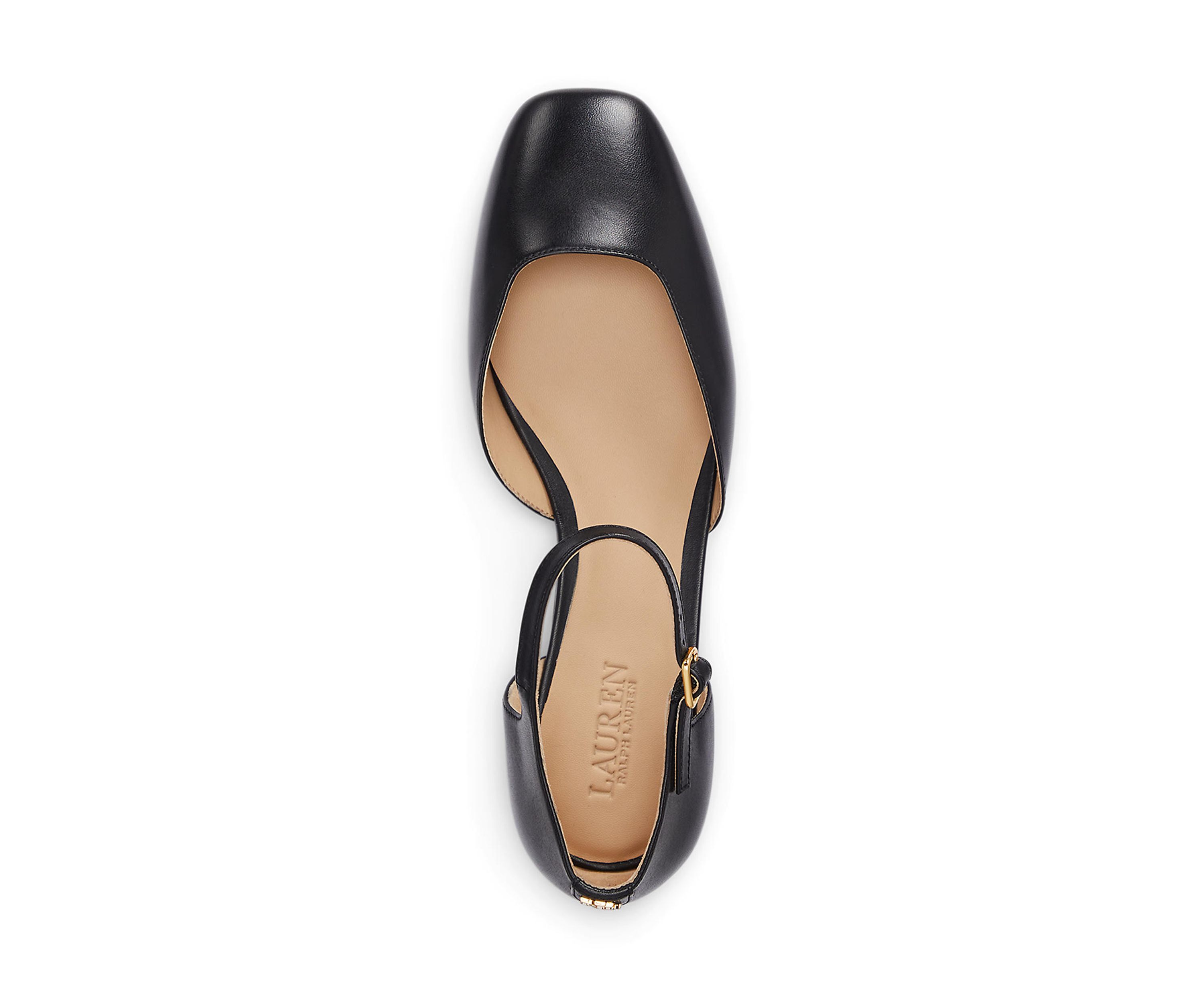 Emellie Calfskin Mary Jane Flats