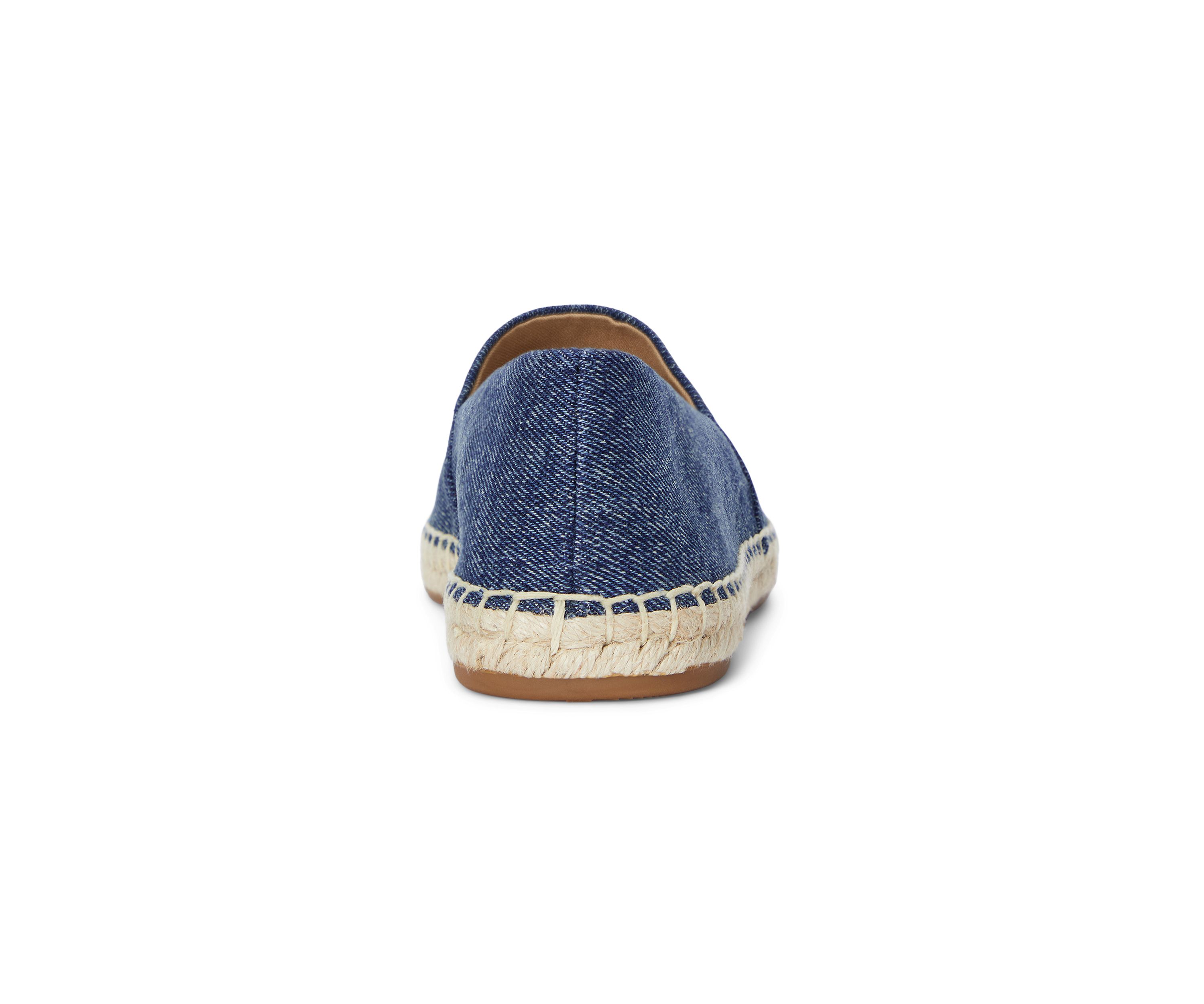 Cameryn Washed Denim Espadrille Flats