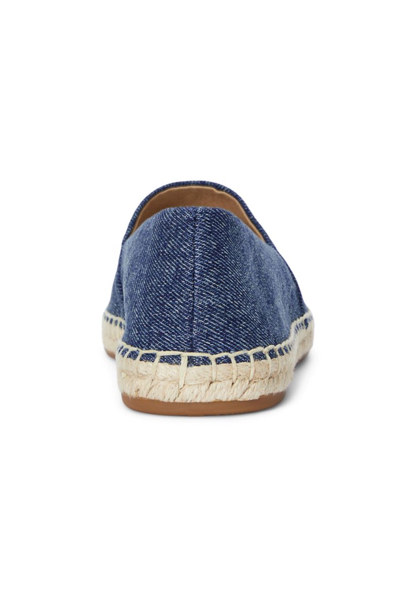 Cameryn Washed Denim Espadrille Flats