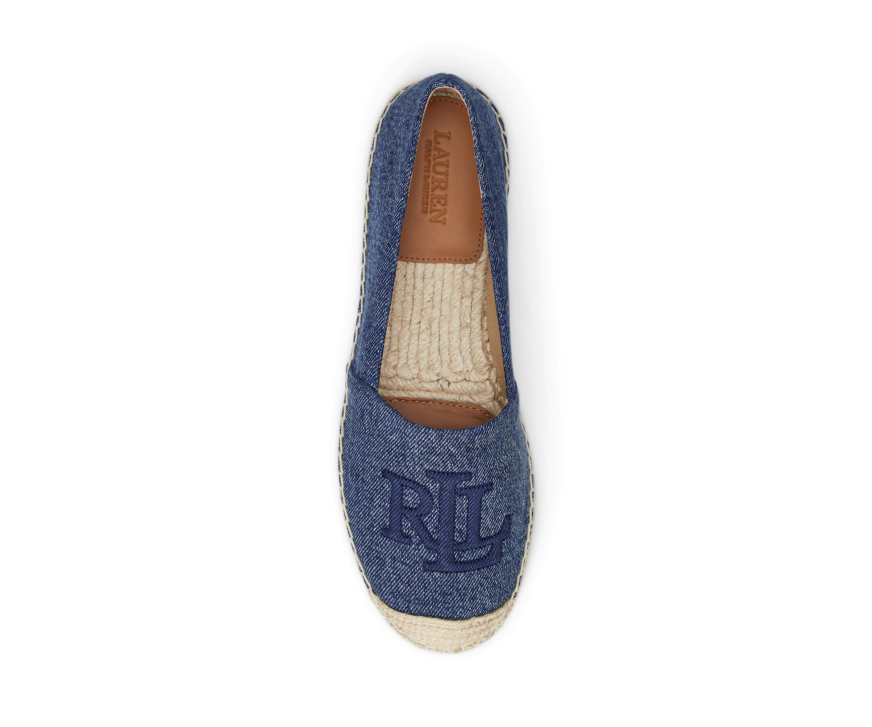 Cameryn Washed Denim Espadrille Flats