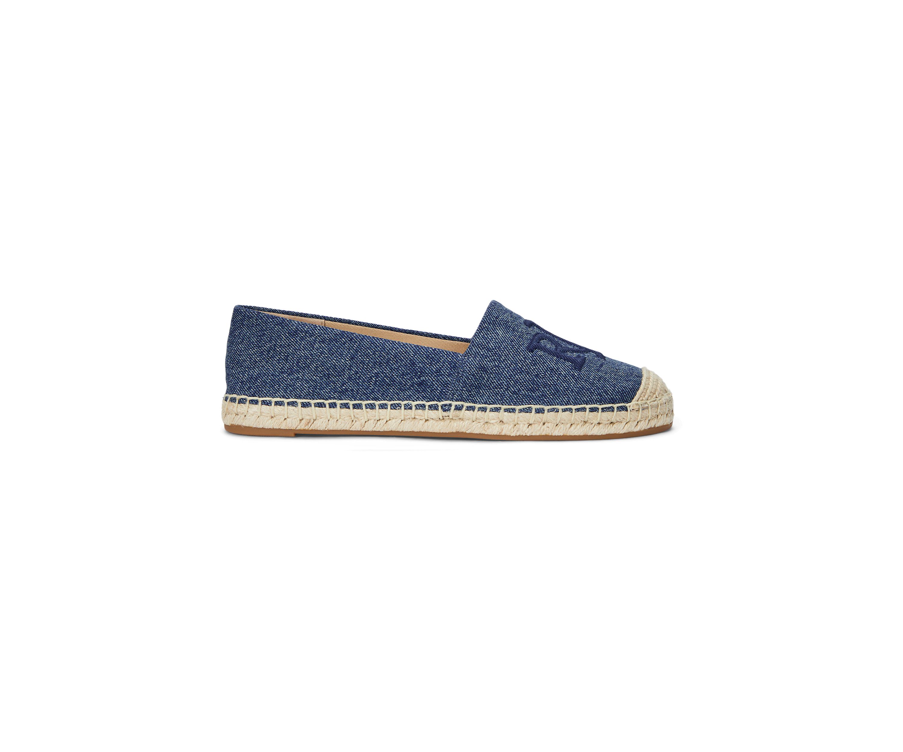Cameryn Washed Denim Espadrille Flats