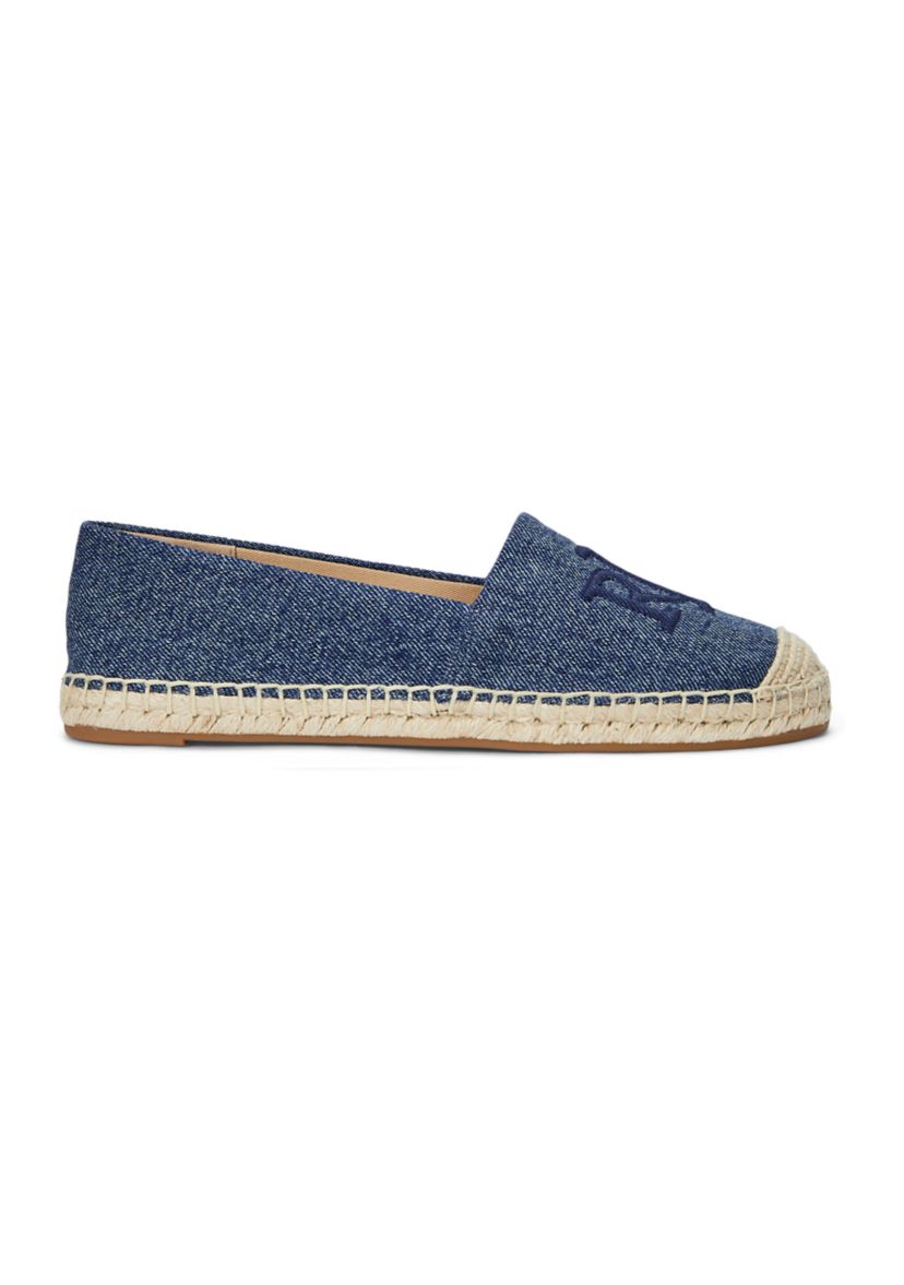 Cameryn Washed Denim Espadrille Flats