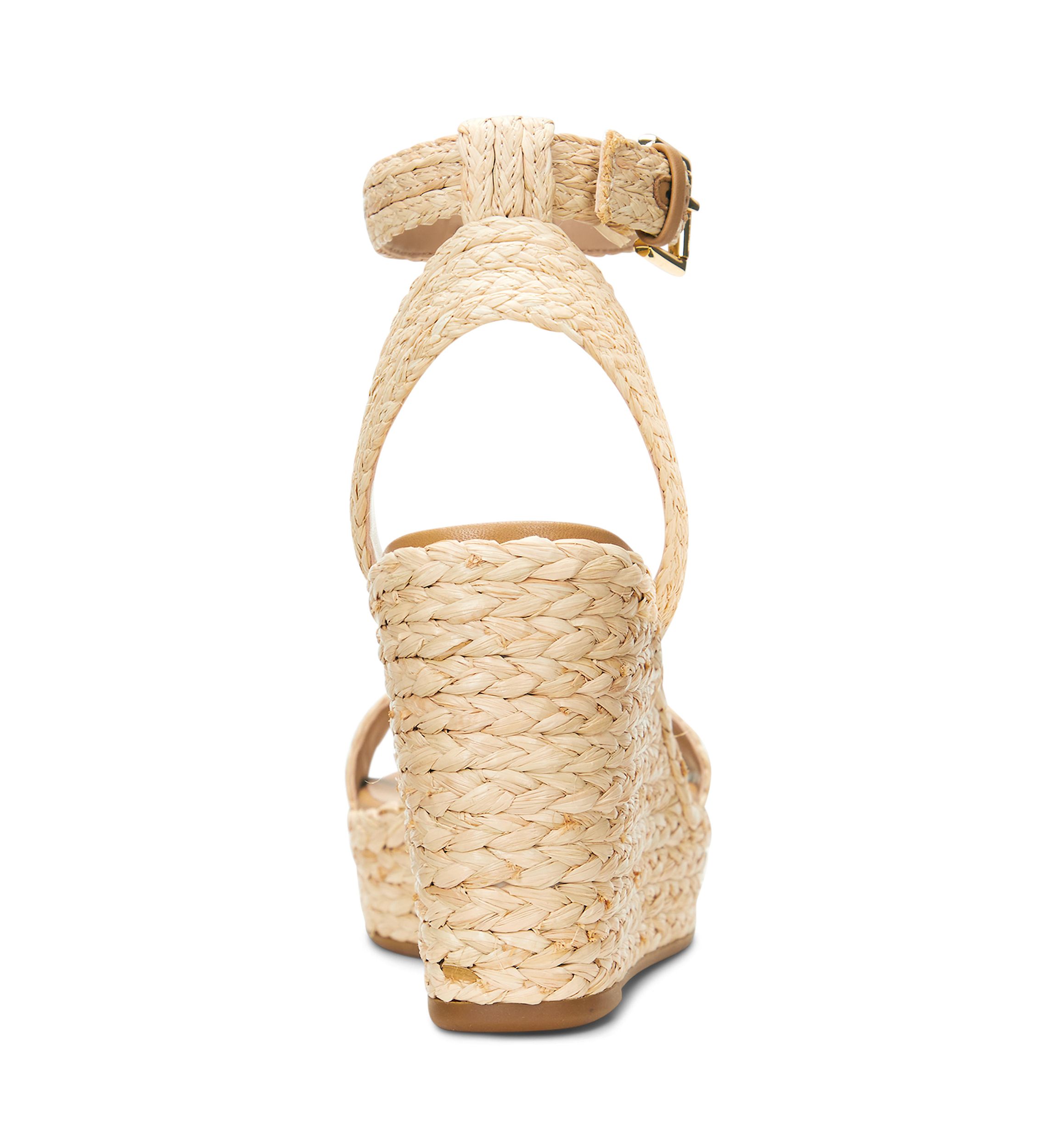 Hilarie IV Braided Raffia Espadrille Sandals