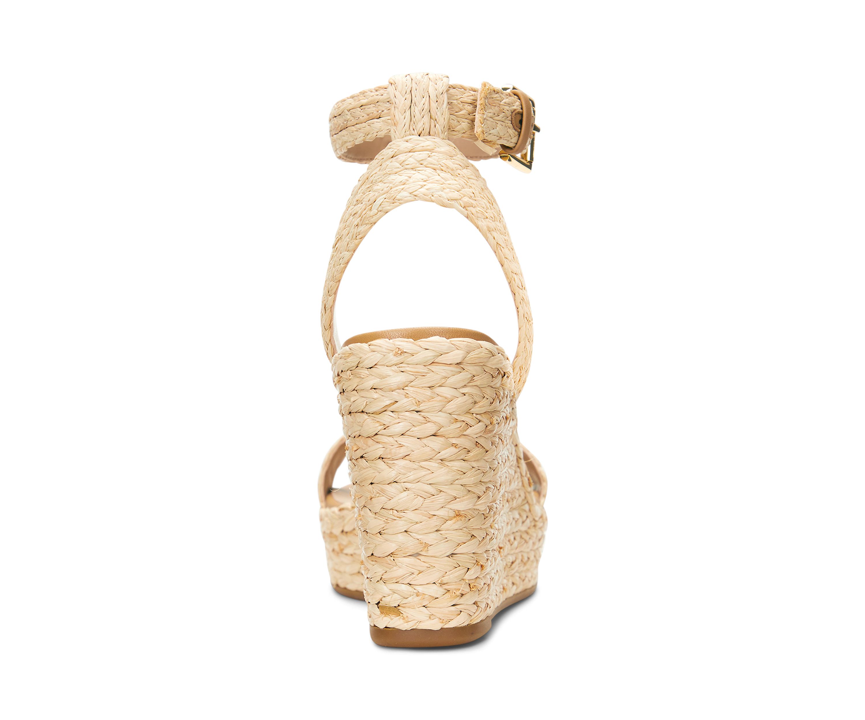 Hilarie IV Braided Raffia Espadrille Sandals