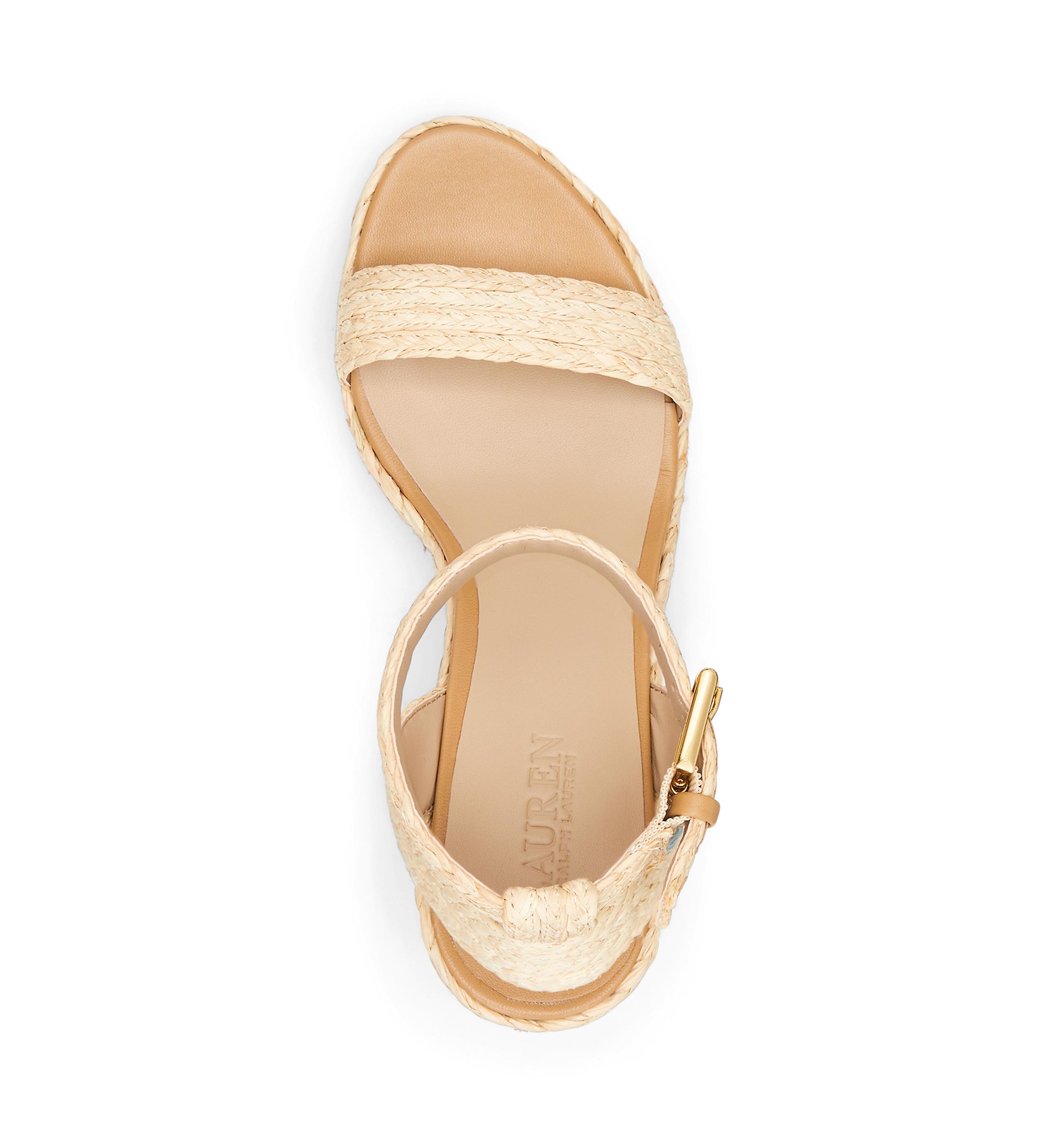 Hilarie IV Braided Raffia Espadrille Sandals