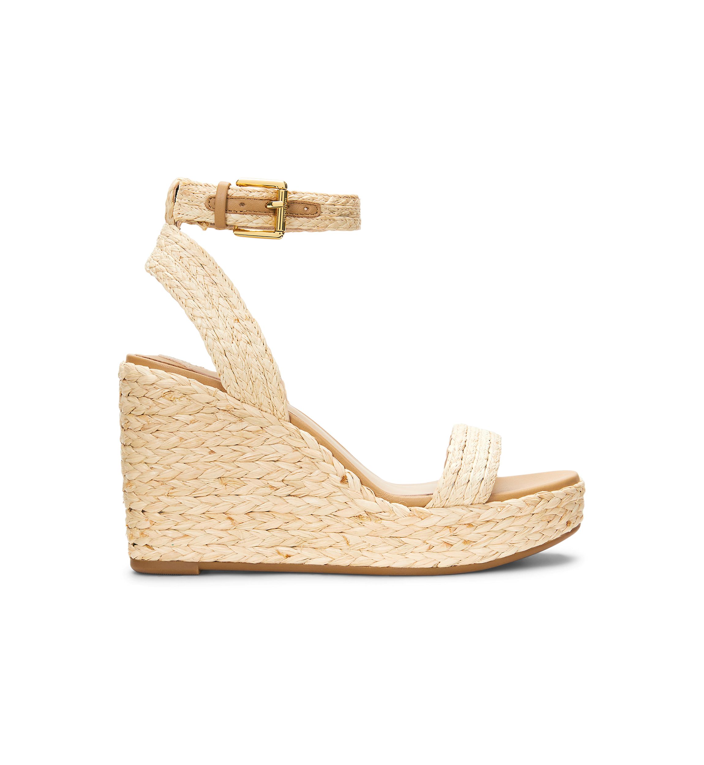 Hilarie IV Braided Raffia Espadrille Sandals