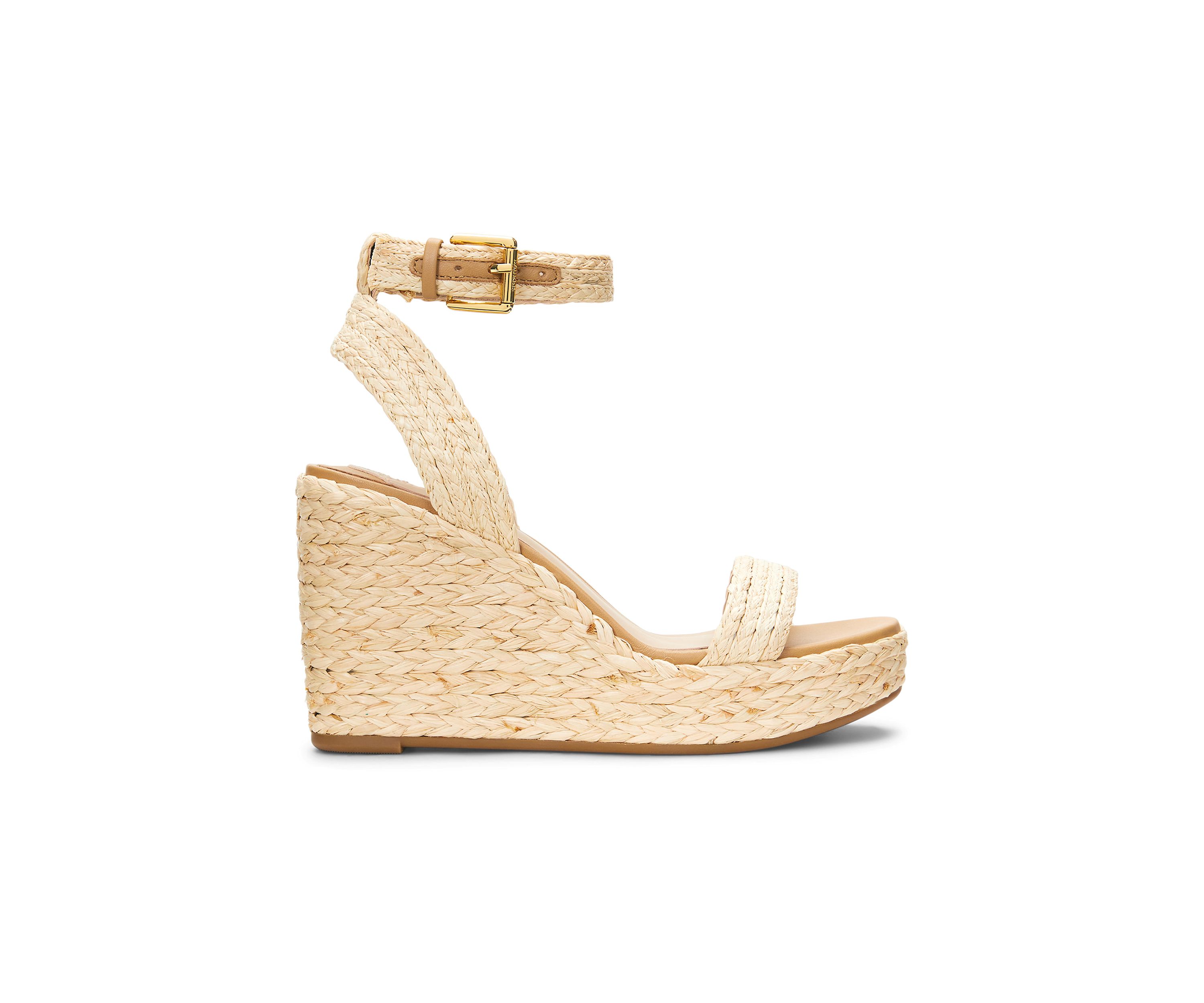 Hilarie IV Braided Raffia Espadrille Sandals