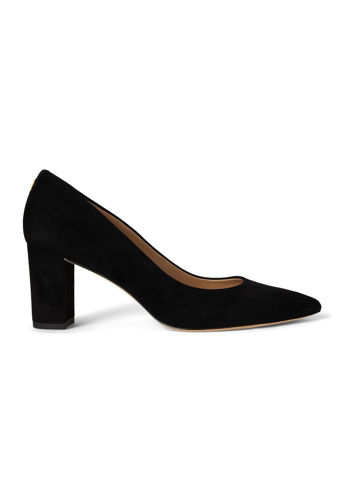 Lanette Suede Block Heel Pumps