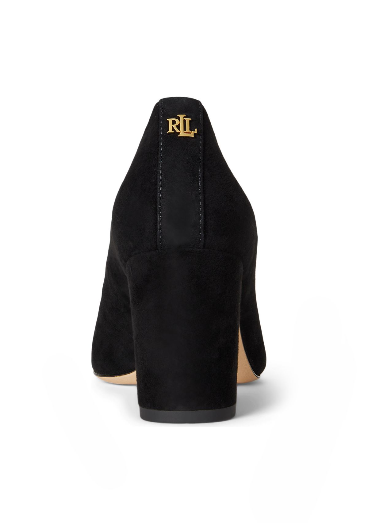 Lanette Suede Block Heel Pumps