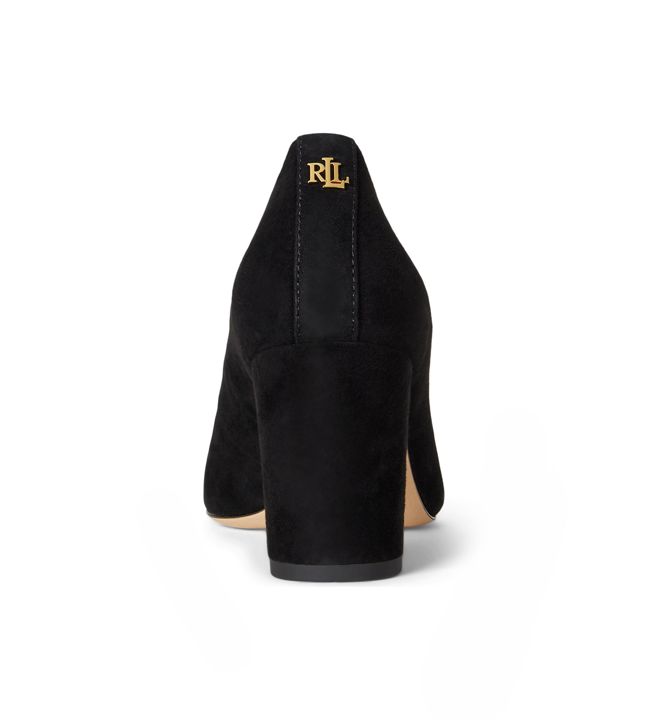 Lanette Suede Block Heel Pumps