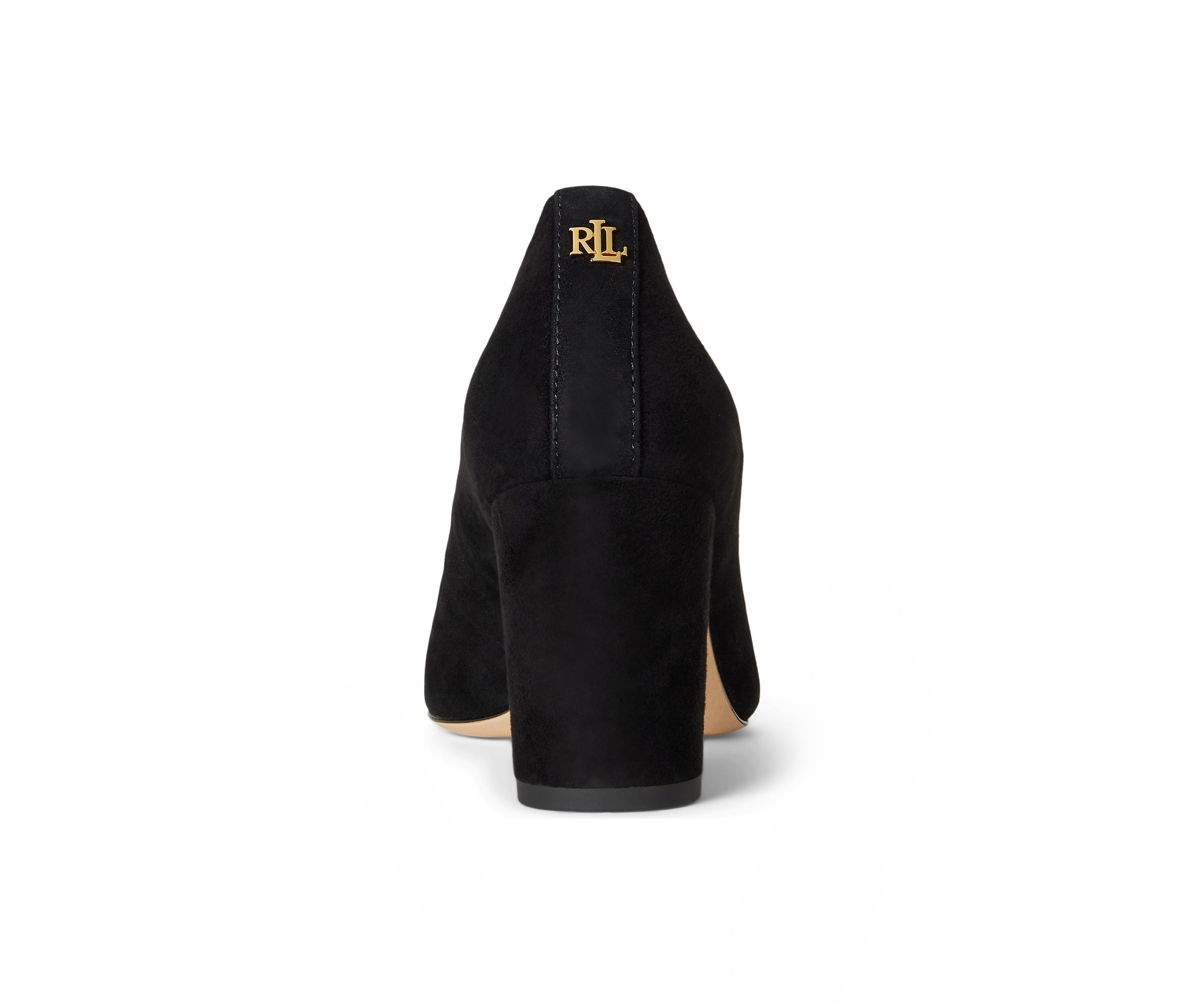 Lanette Suede Block Heel Pumps