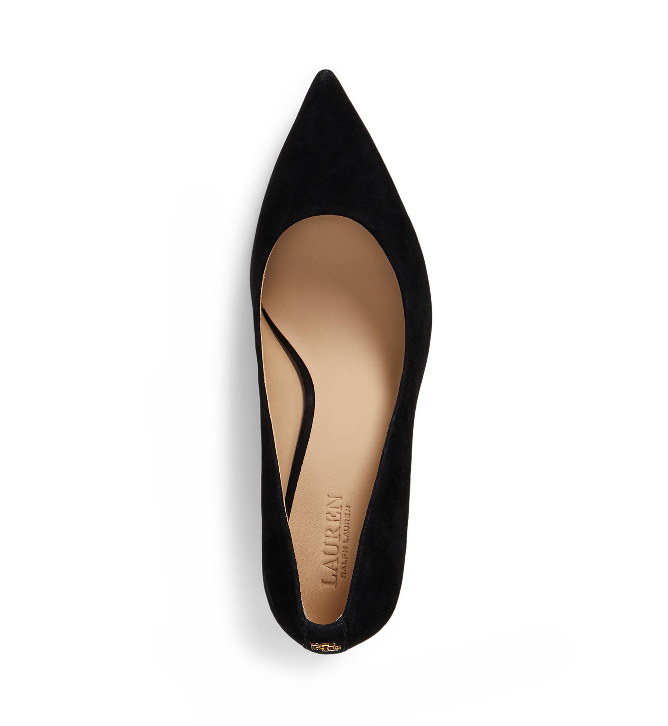 Lanette Suede Block Heel Pumps