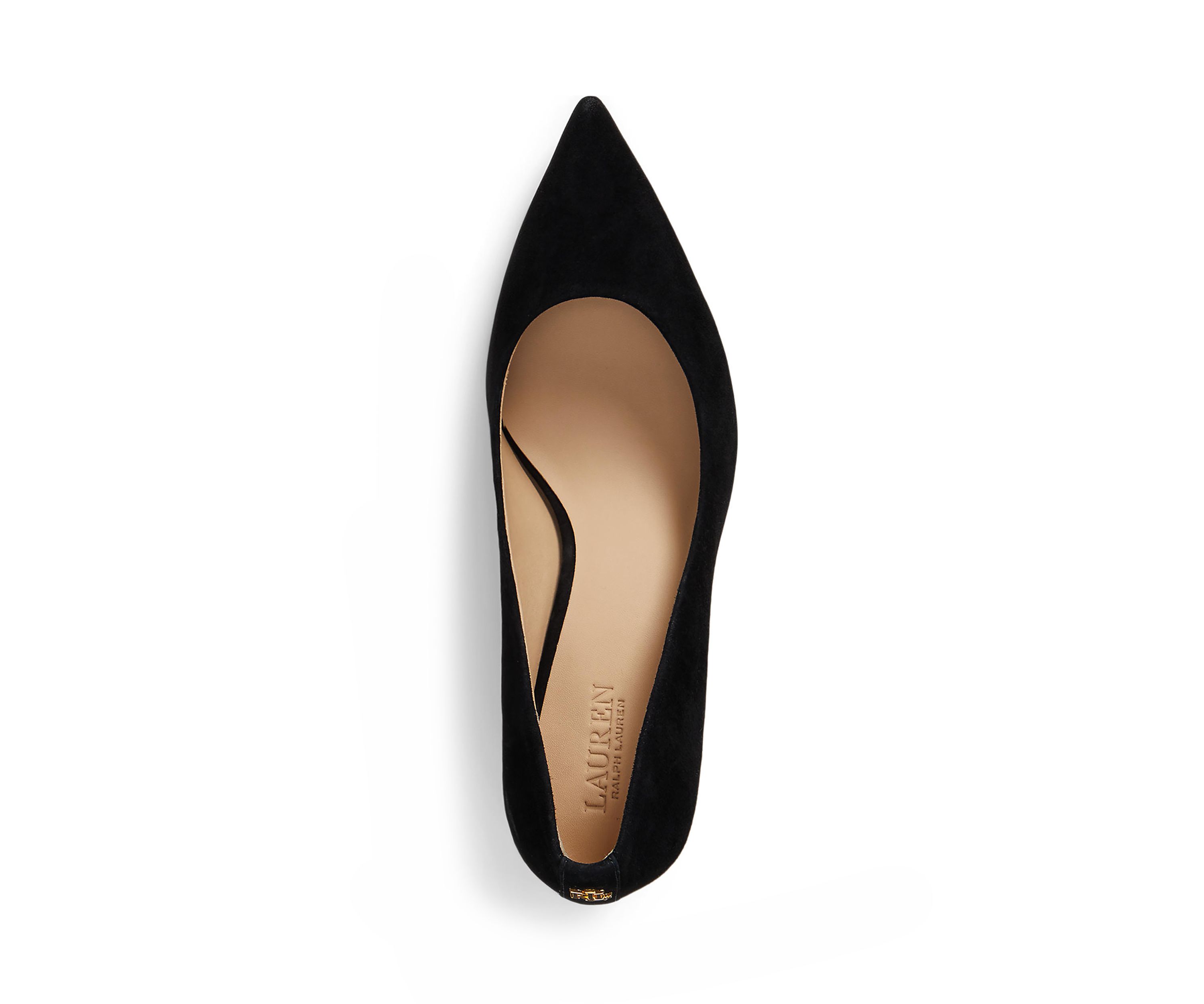 Lanette Suede Block Heel Pumps