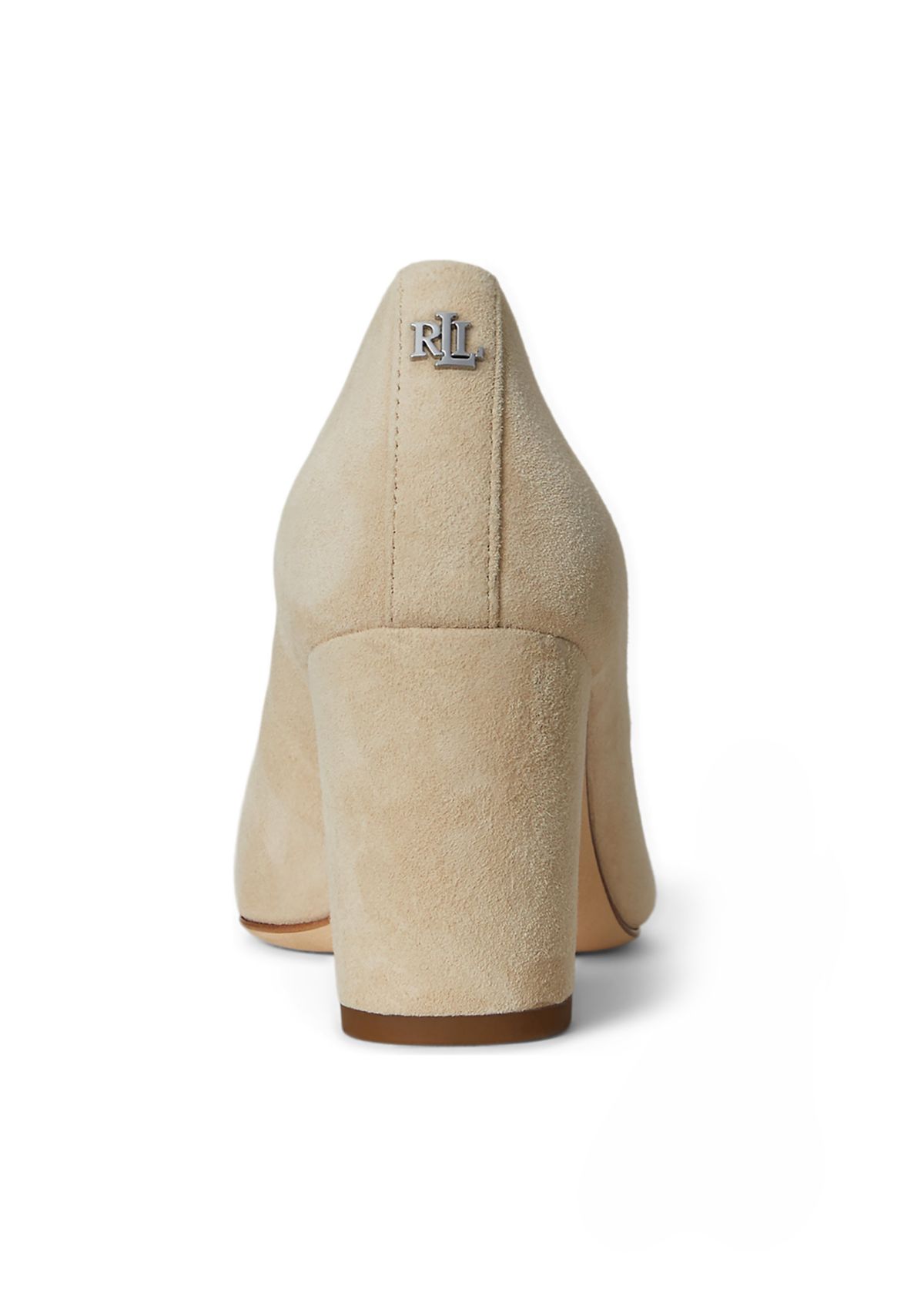 Lanette Suede Block Heel Pumps