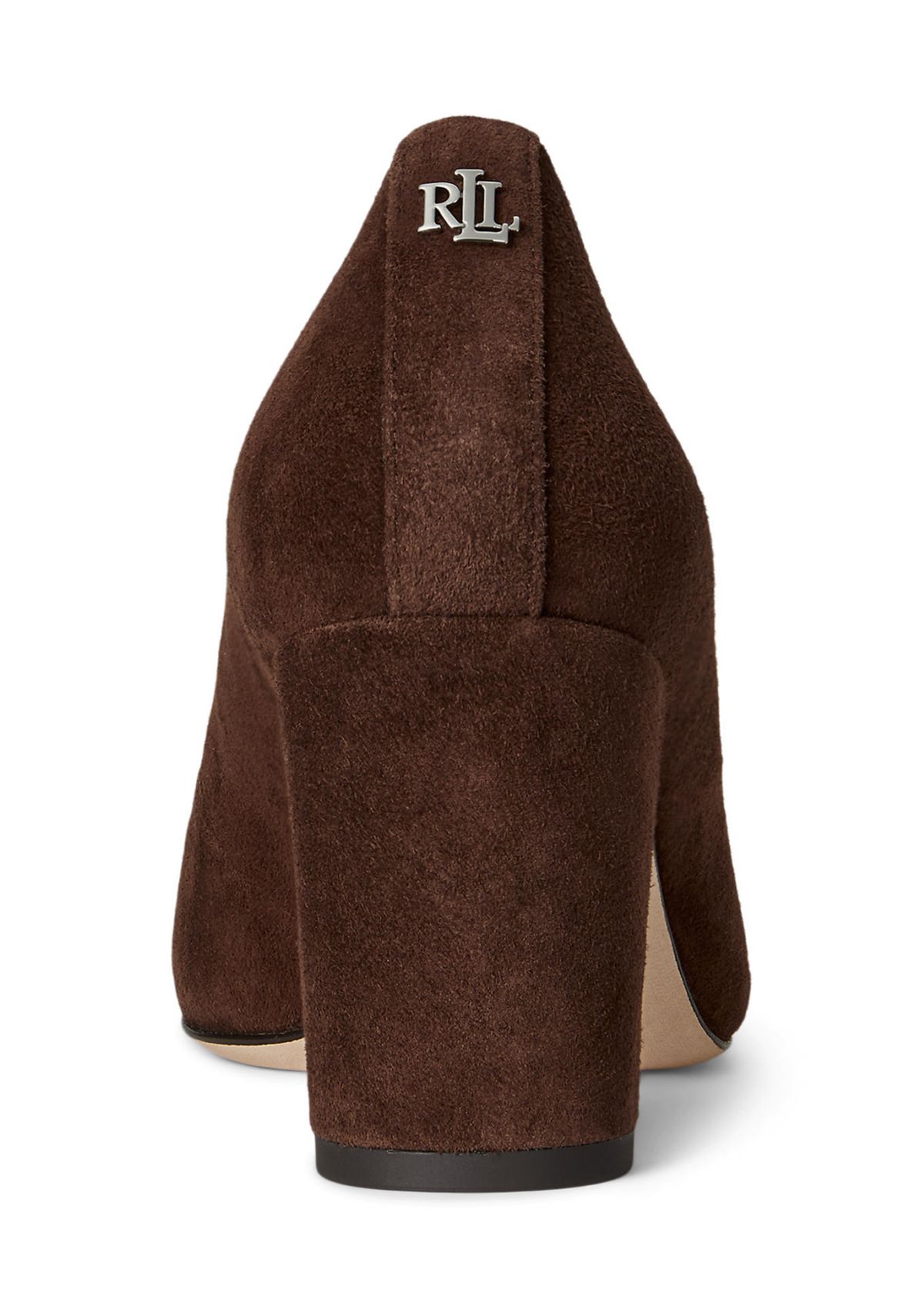 Lanette Suede Block-Heel Pumps