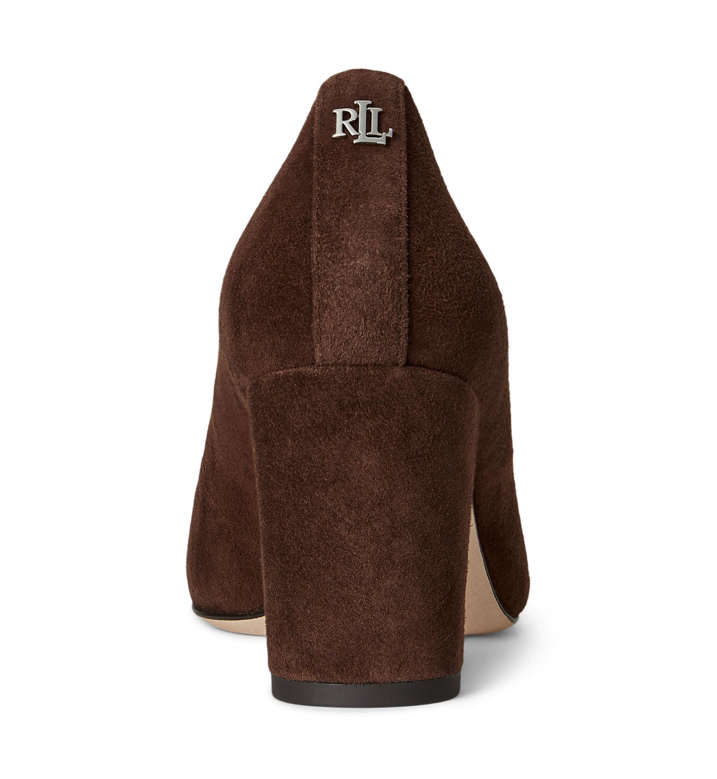 Lanette Suede Block-Heel Pumps