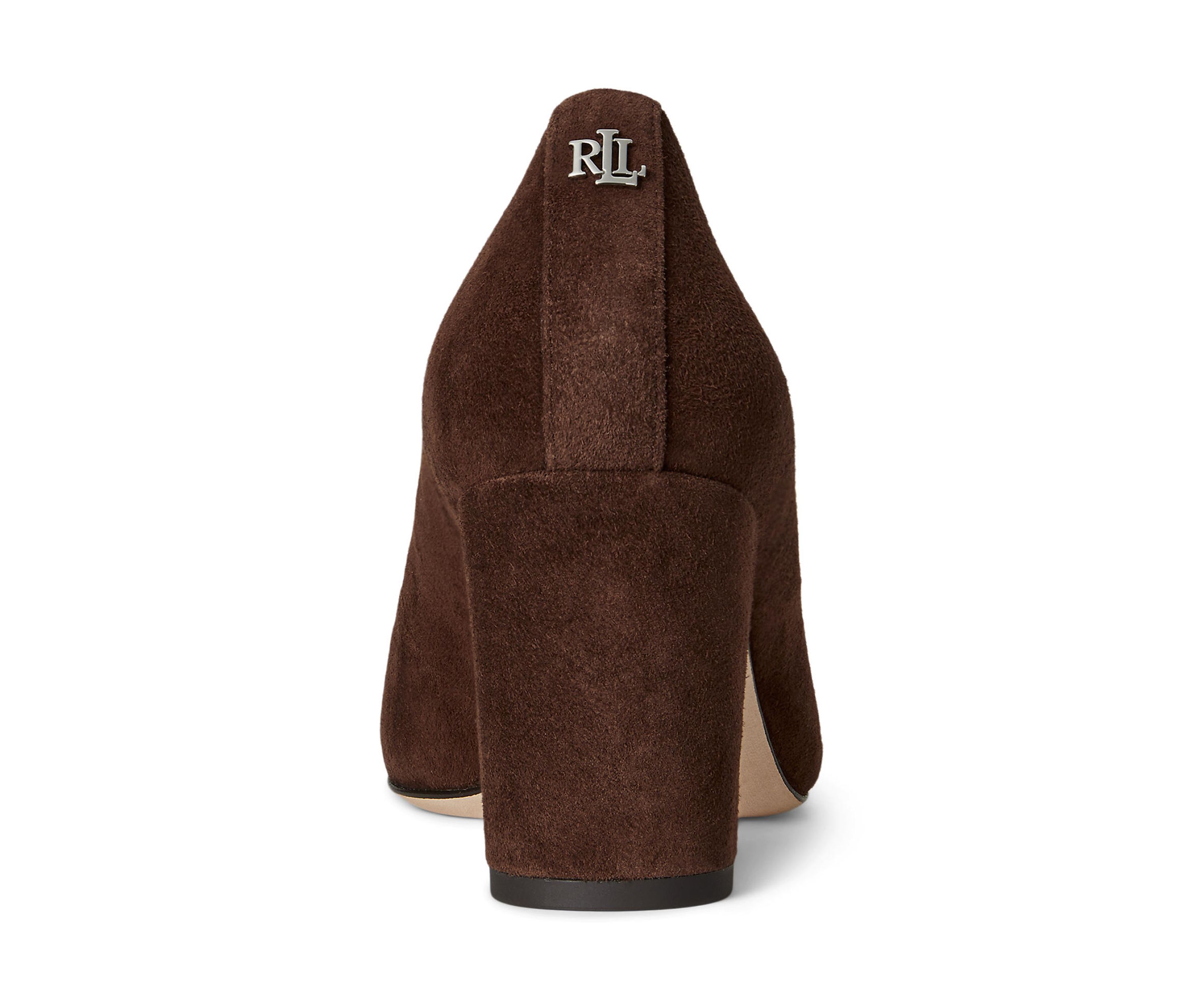 Lanette Suede Block-Heel Pumps