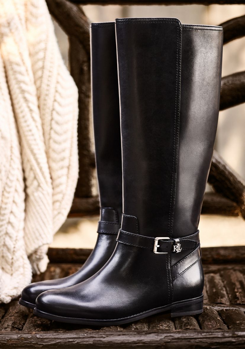 Brooke II Burnished Leather Tall Boots