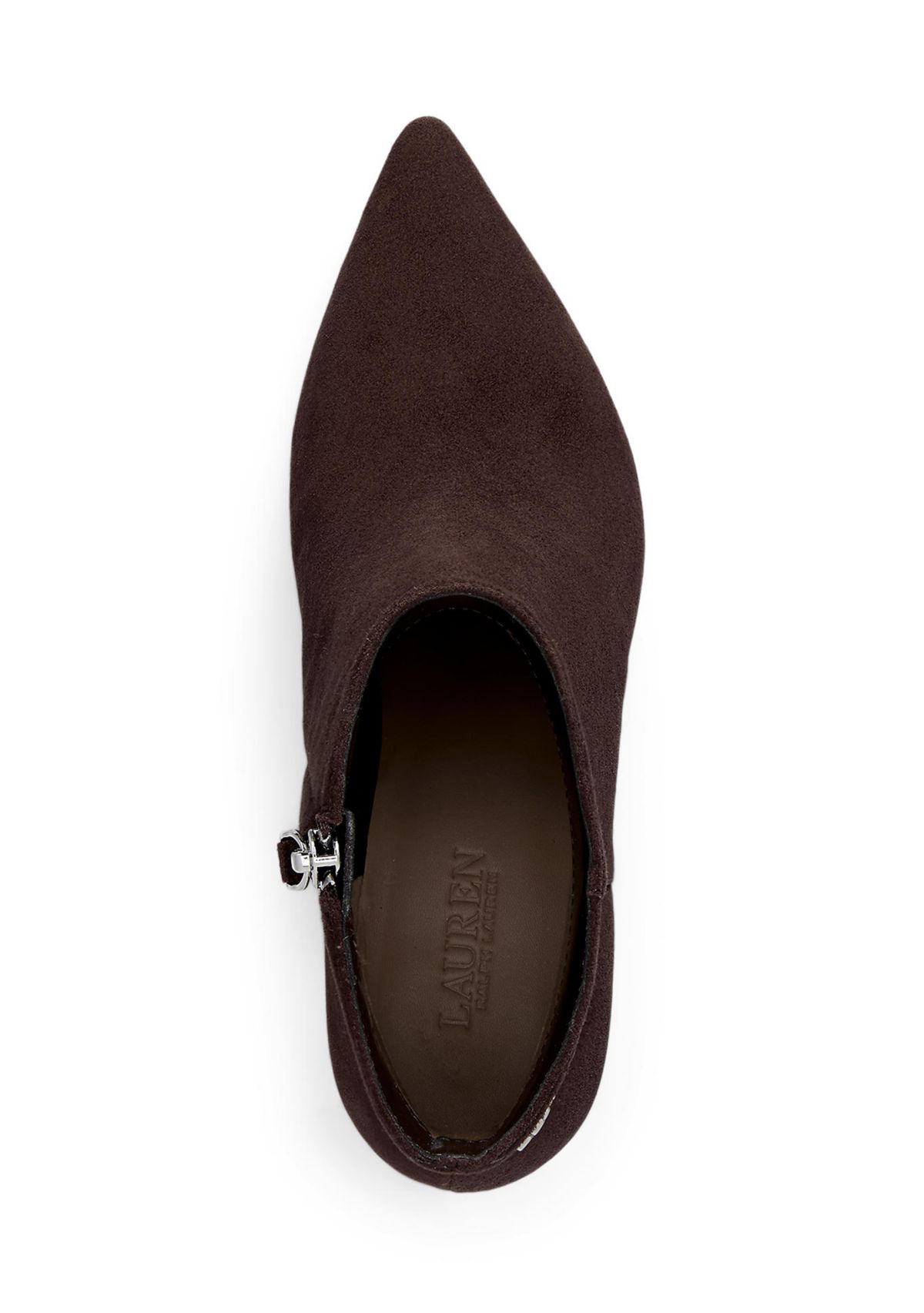 McKay Suede Bootie Heels