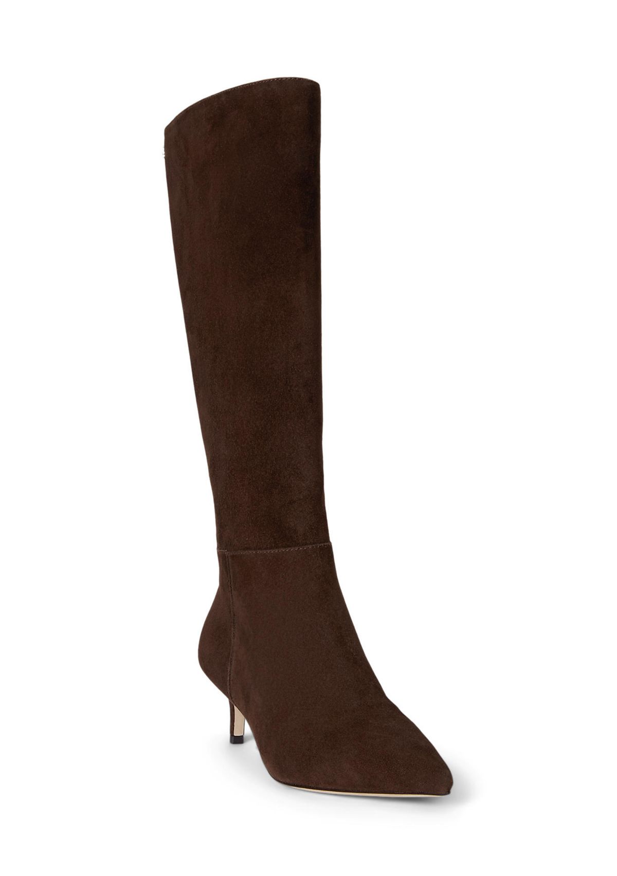 McKay Suede Tall Boot Heels
