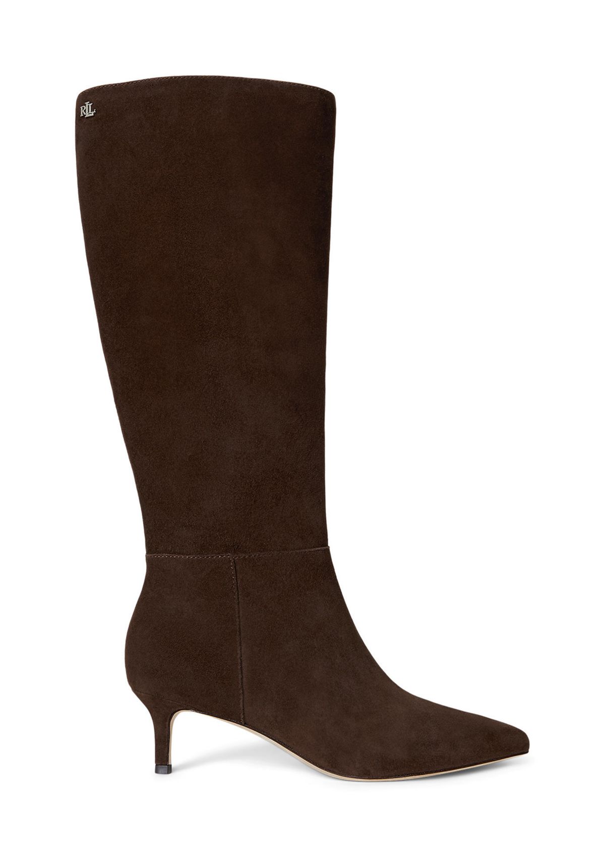 McKay Suede Tall Boot Heels