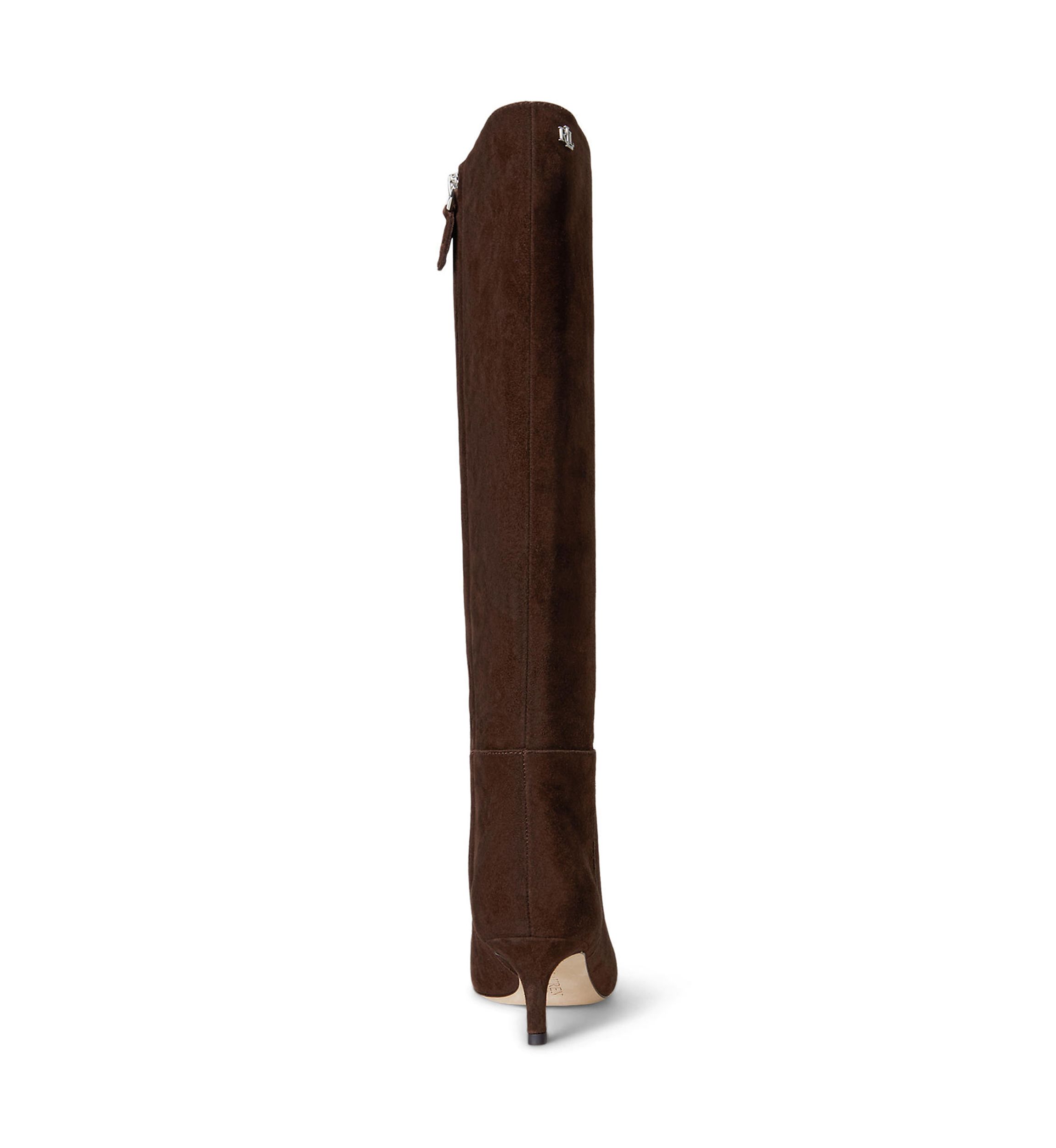 McKay Suede Tall Boot Heels