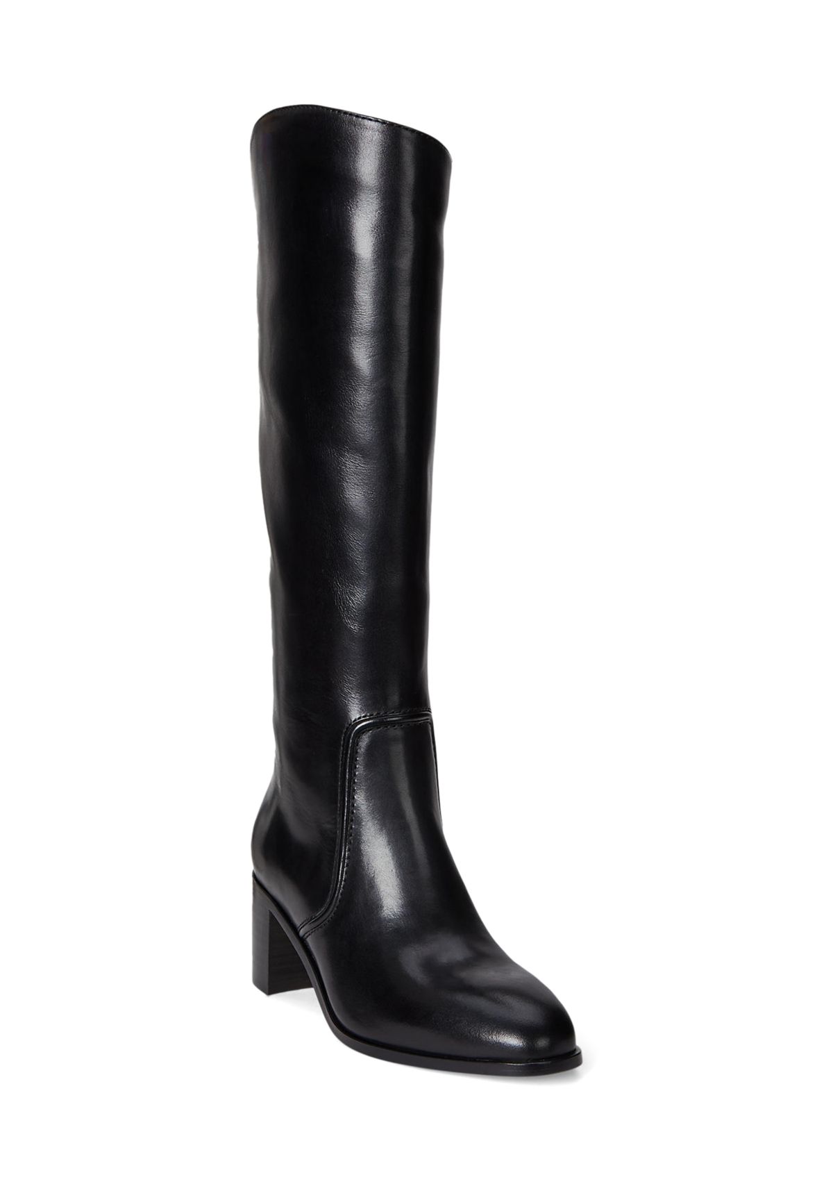 Charly Burnished Leather Tall Boots
