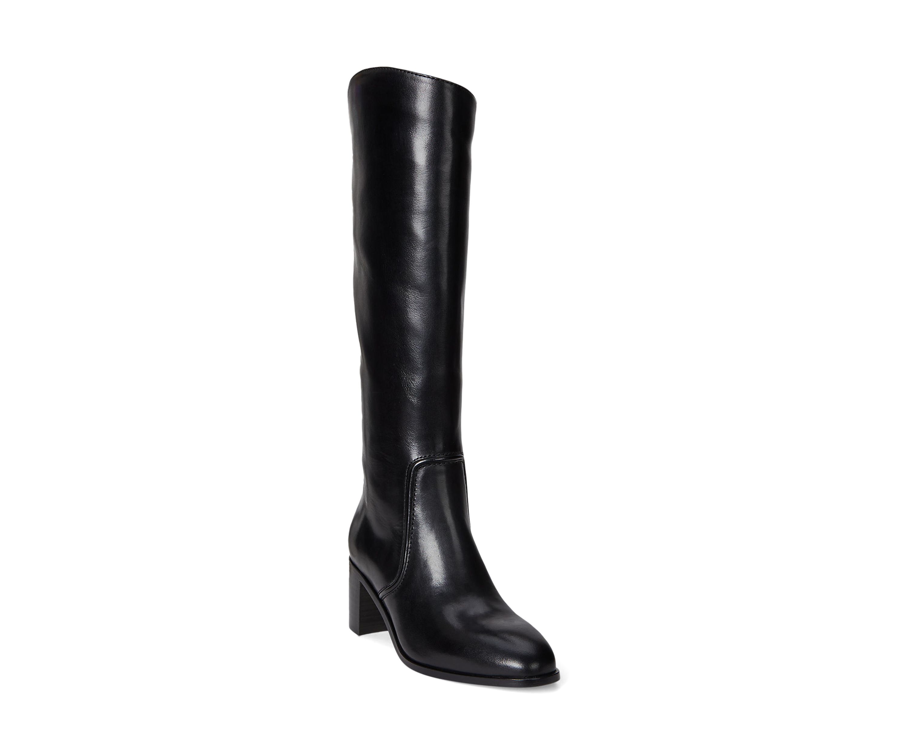 Charly Burnished Leather Tall Boots